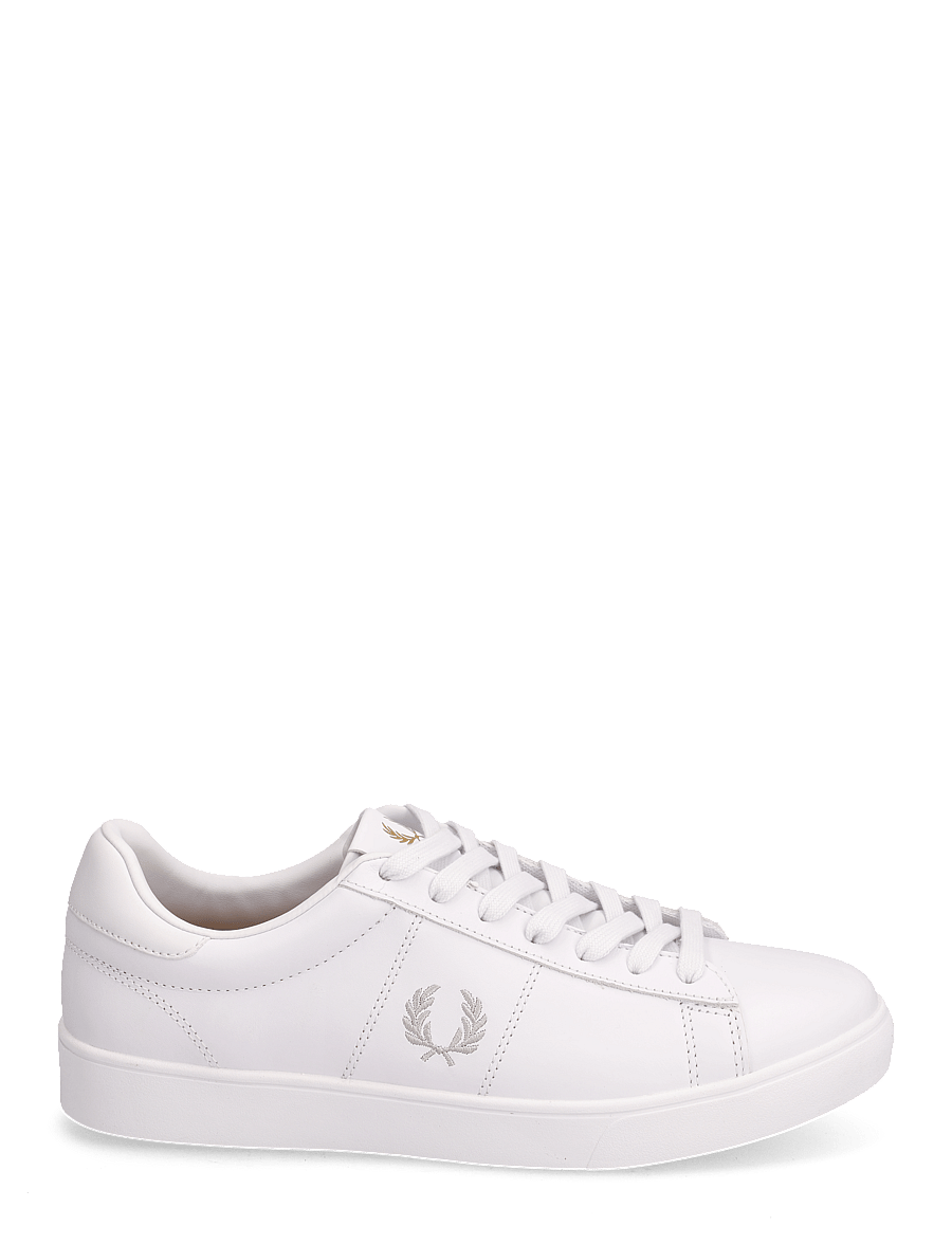 Fred Perry - SPENCER LEATHER - madala säärega - white - 1
