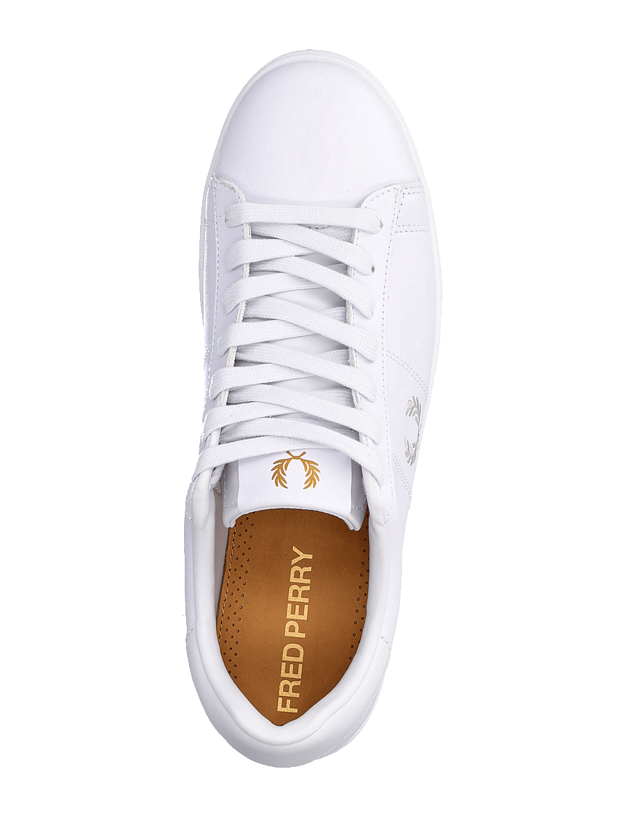Fred Perry - SPENCER LEATHER - madala säärega - white - 3