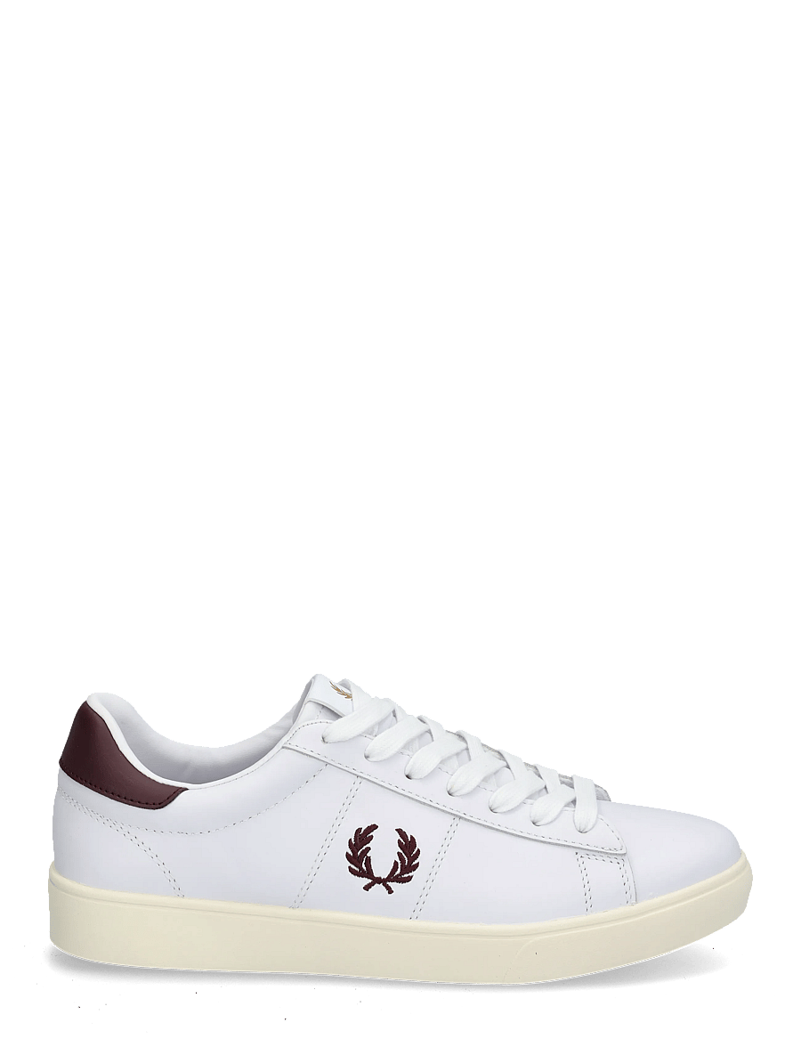 Fred Perry - SPENCER LEATHER - shop efter anledning - white - 2