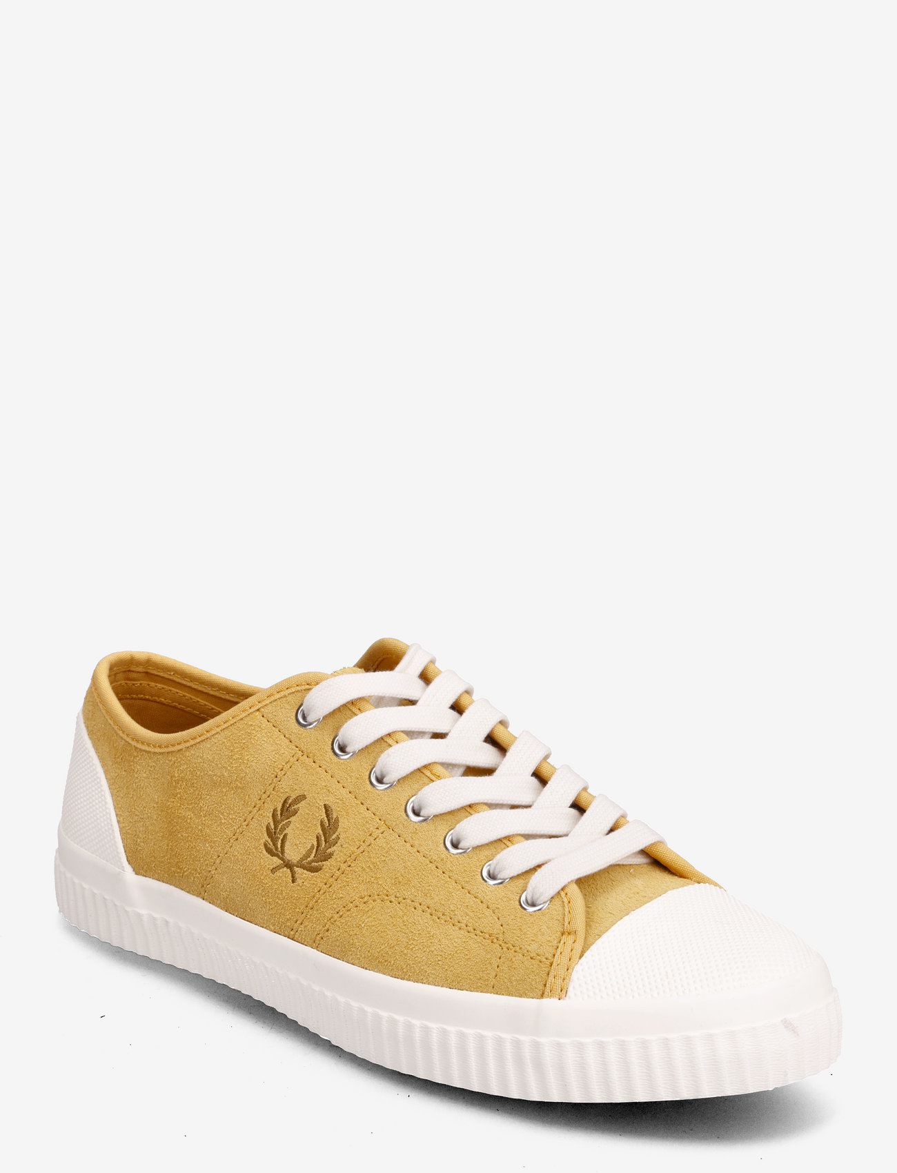 Fred Perry - HUGHES LOW TEXTURED SUEDE - low tops - golden hour - 0