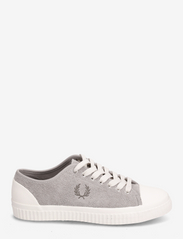 Fred Perry - HUGHES LOW TEXTURED SUEDE - lave sneakers - limestone - 1