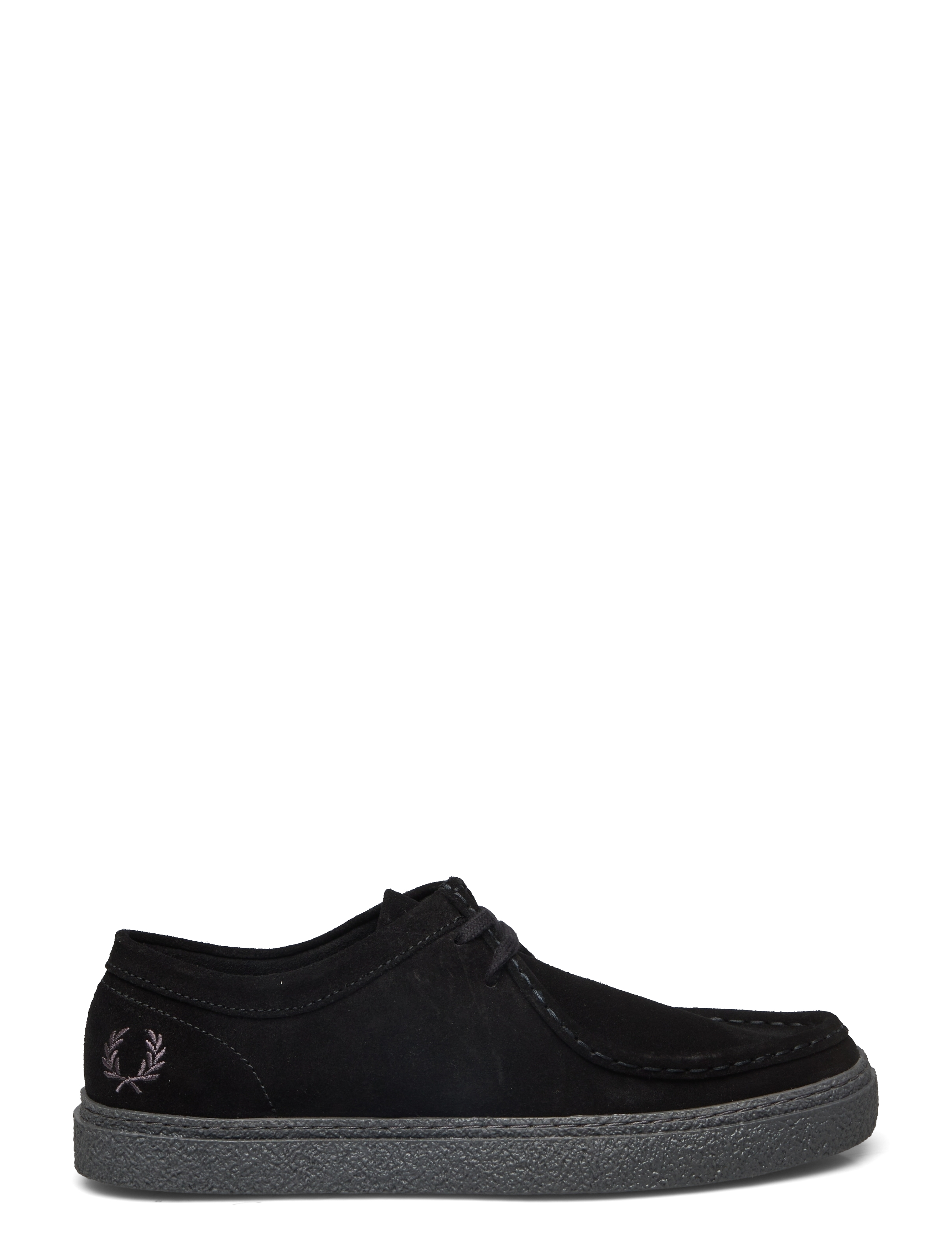 Fred Perry - DAWSON LOW SUEDE - moc-toe boots - black - 1