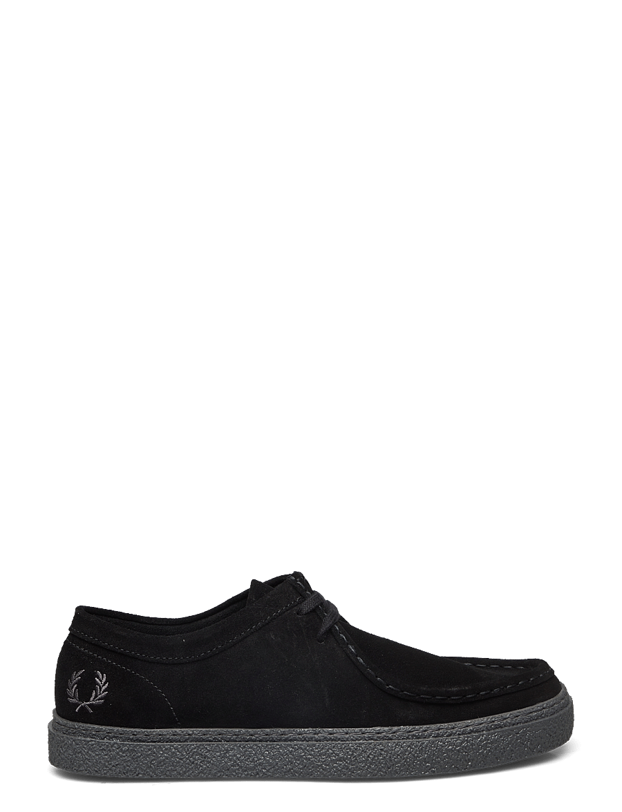 Fred Perry - DAWSON LOW SUEDE - moc toe sko - black - 1
