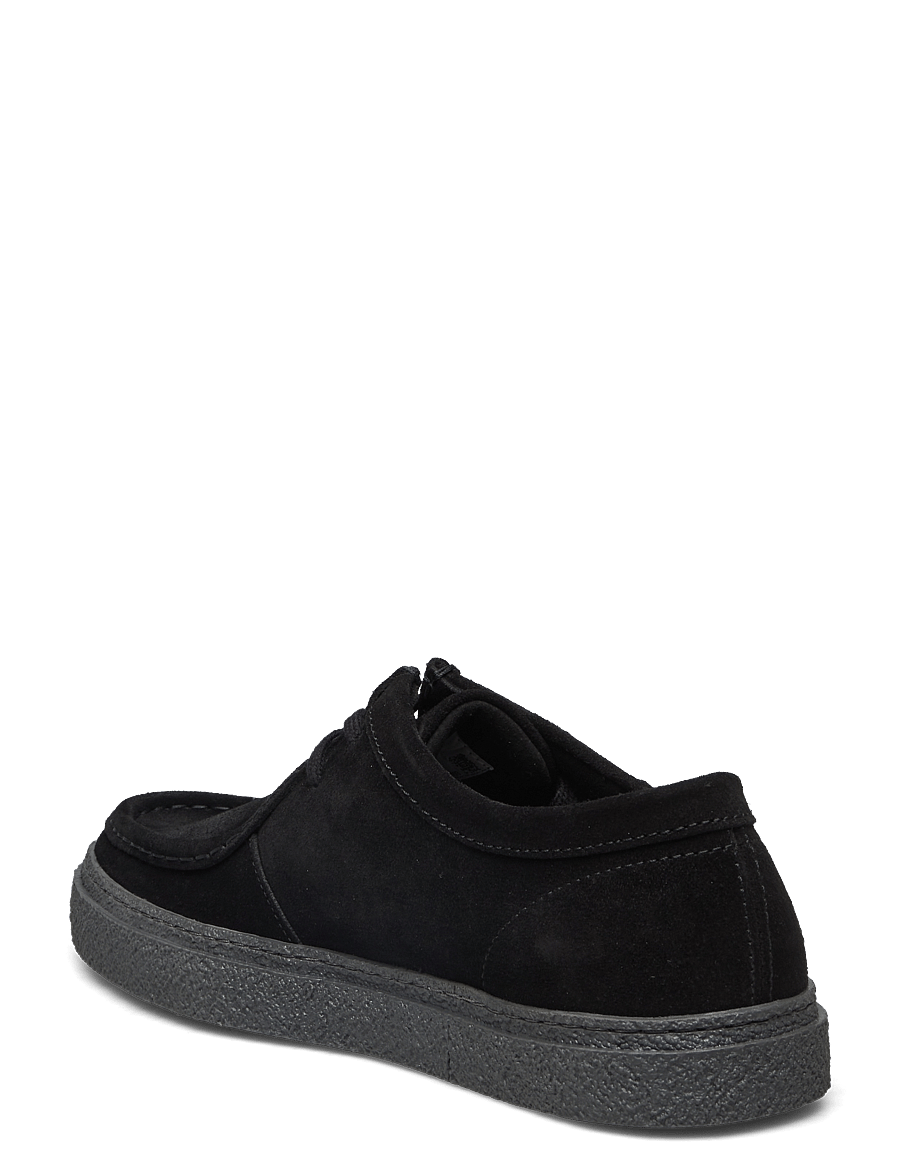 Fred Perry - DAWSON LOW SUEDE - moc toe sko - black - 2