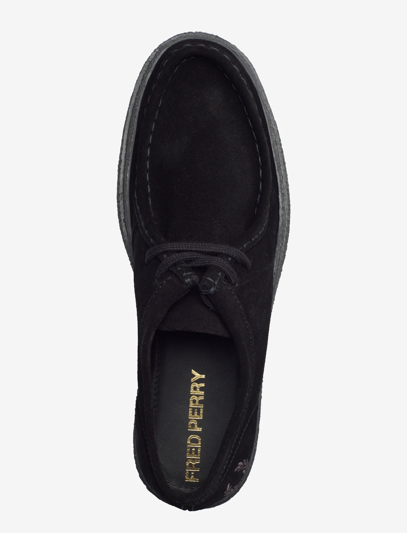 Fred Perry - DAWSON LOW SUEDE - mehed - black - 3