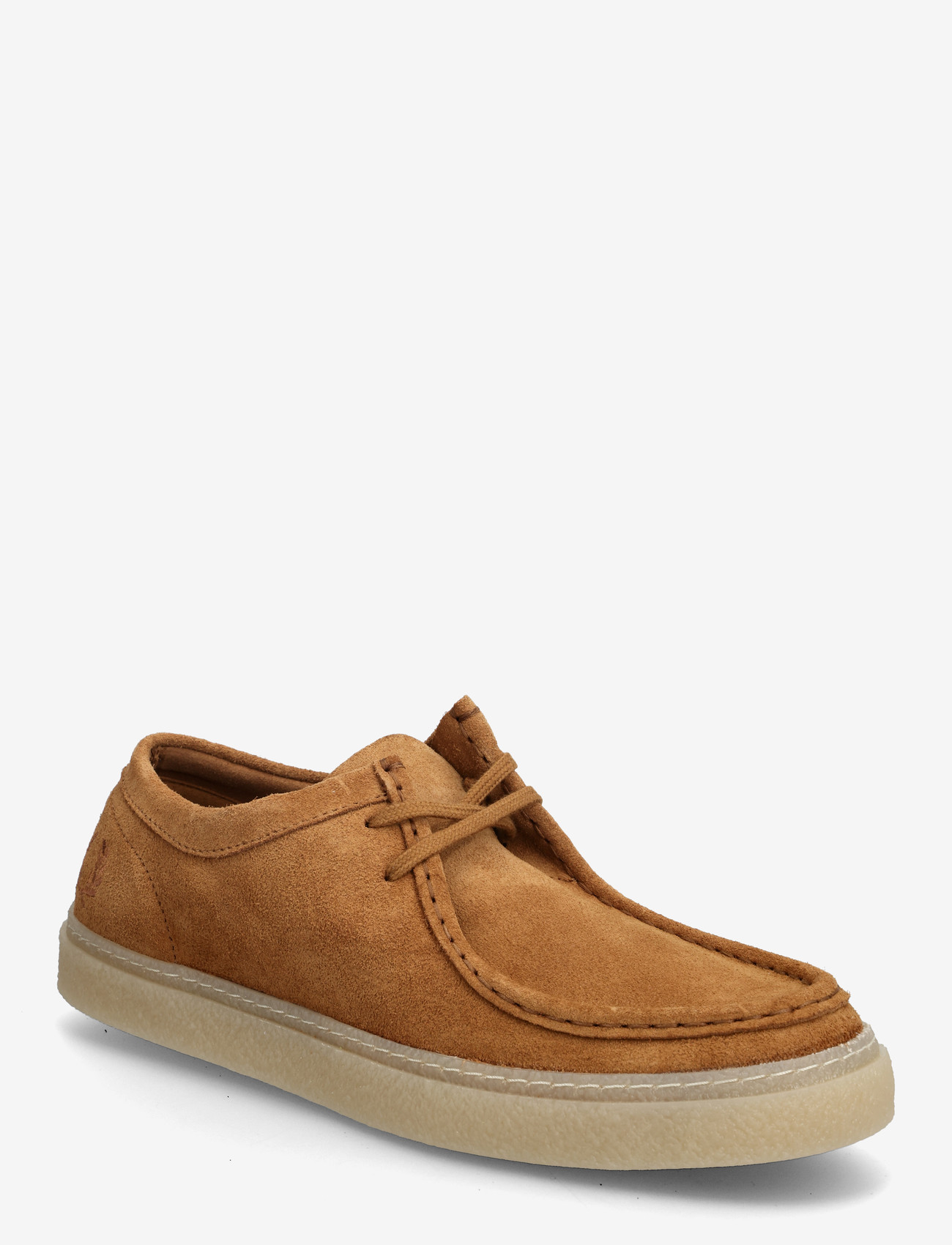 Fred Perry - DAWSON LOW SUEDE - moc-toe boots - dark caramel - 0
