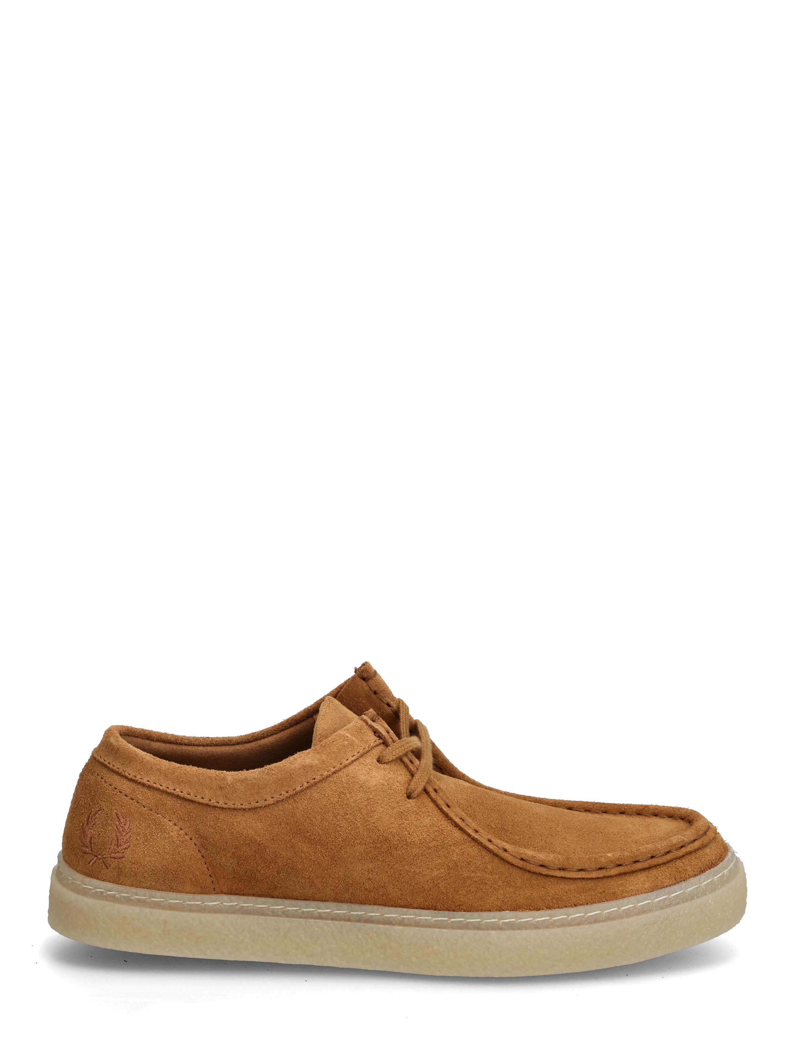 Fred Perry - DAWSON LOW SUEDE - buty typu moc-toe - dark caramel - 1