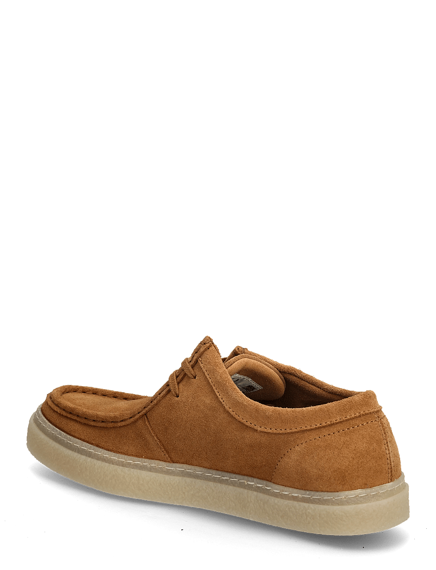 Fred Perry - DAWSON LOW SUEDE - moc-toe kingad - dark caramel - 2
