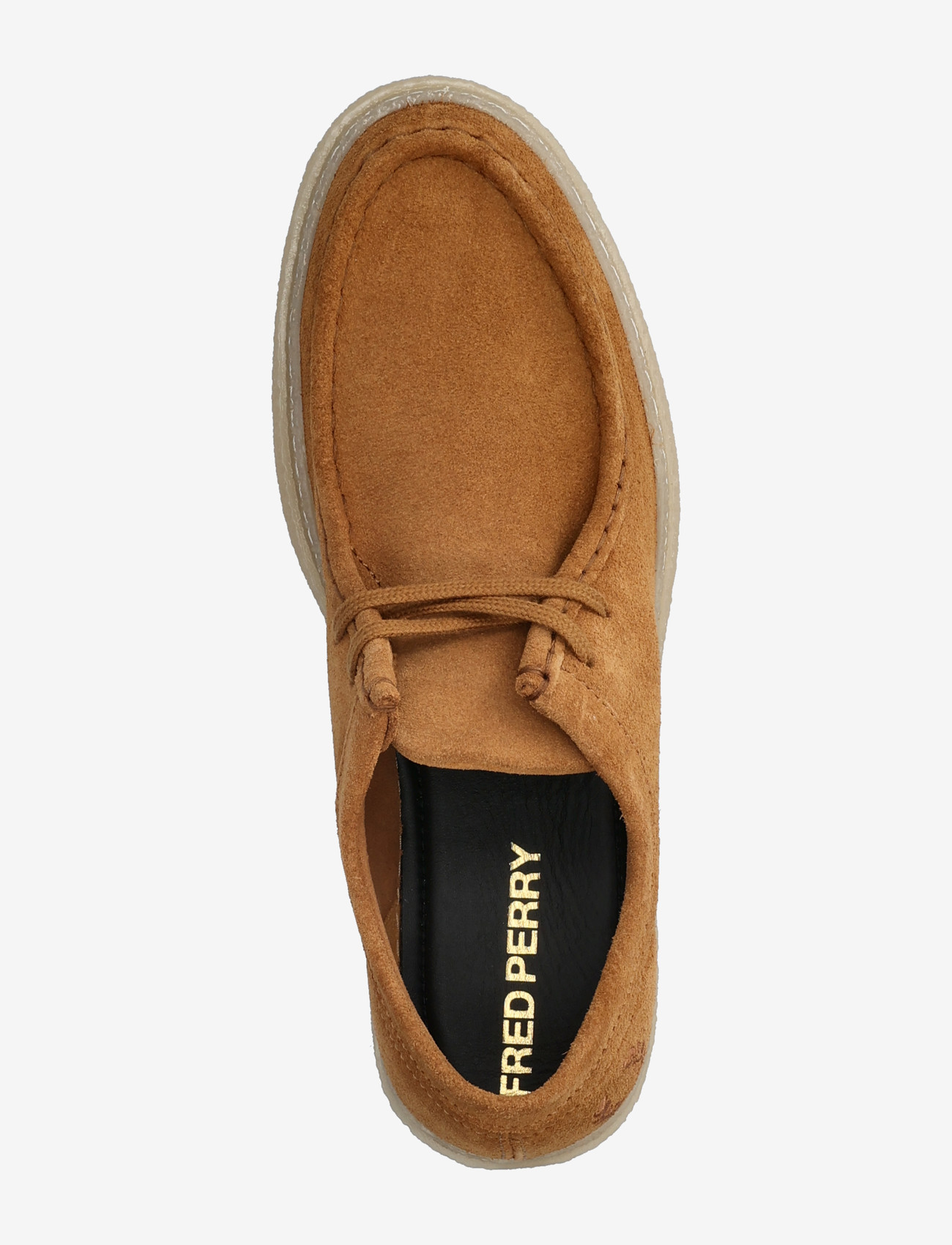Fred Perry - DAWSON LOW SUEDE - moc-toe boots - dark caramel - 3