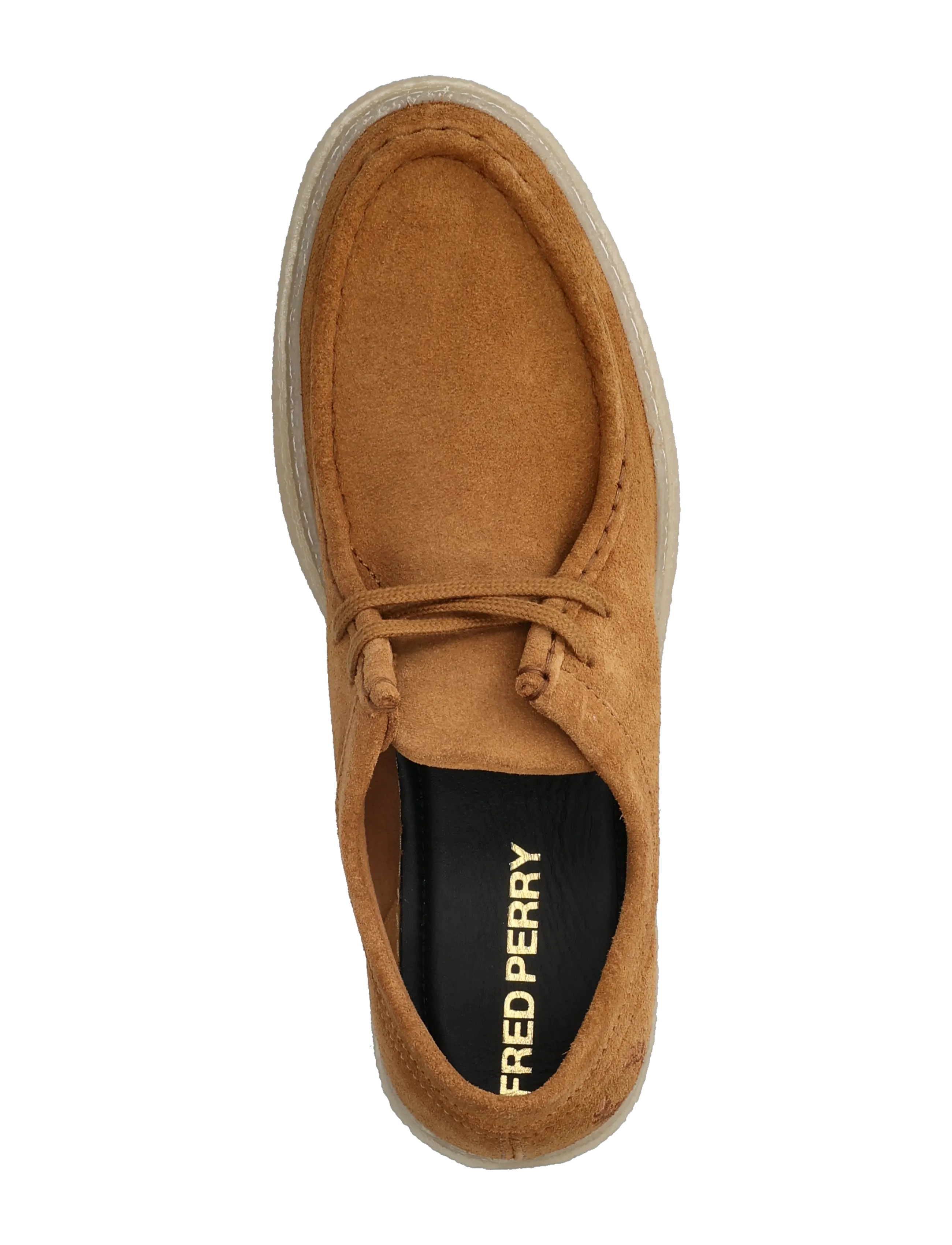 Fred Perry - DAWSON LOW SUEDE - buty typu moc-toe - dark caramel - 3