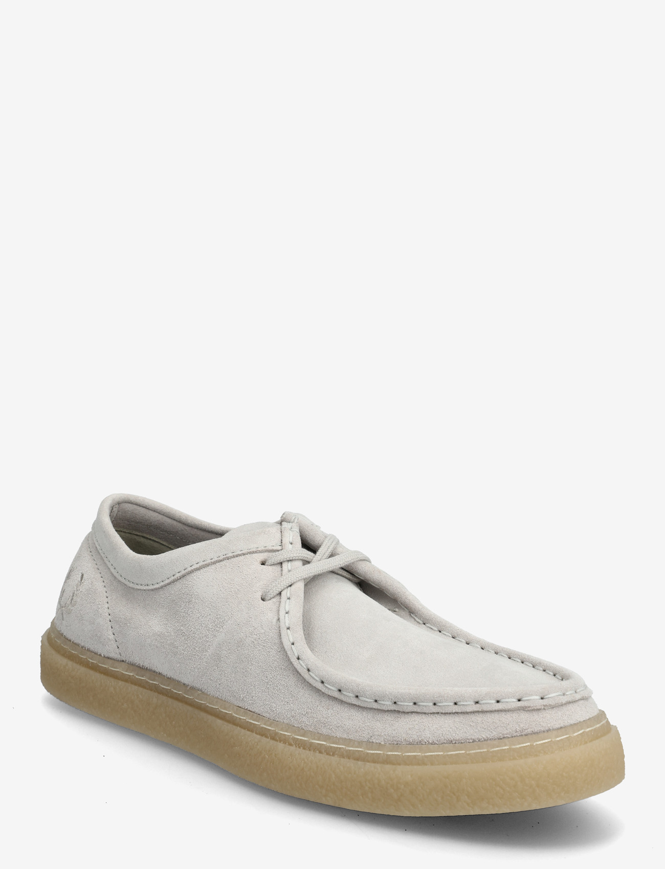 Fred Perry - DAWSON LOW SUEDE - moc toe skor - light oyster - 0