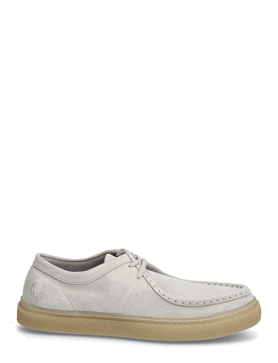 Fred Perry - DAWSON LOW SUEDE - moc toe sko - light oyster - 1