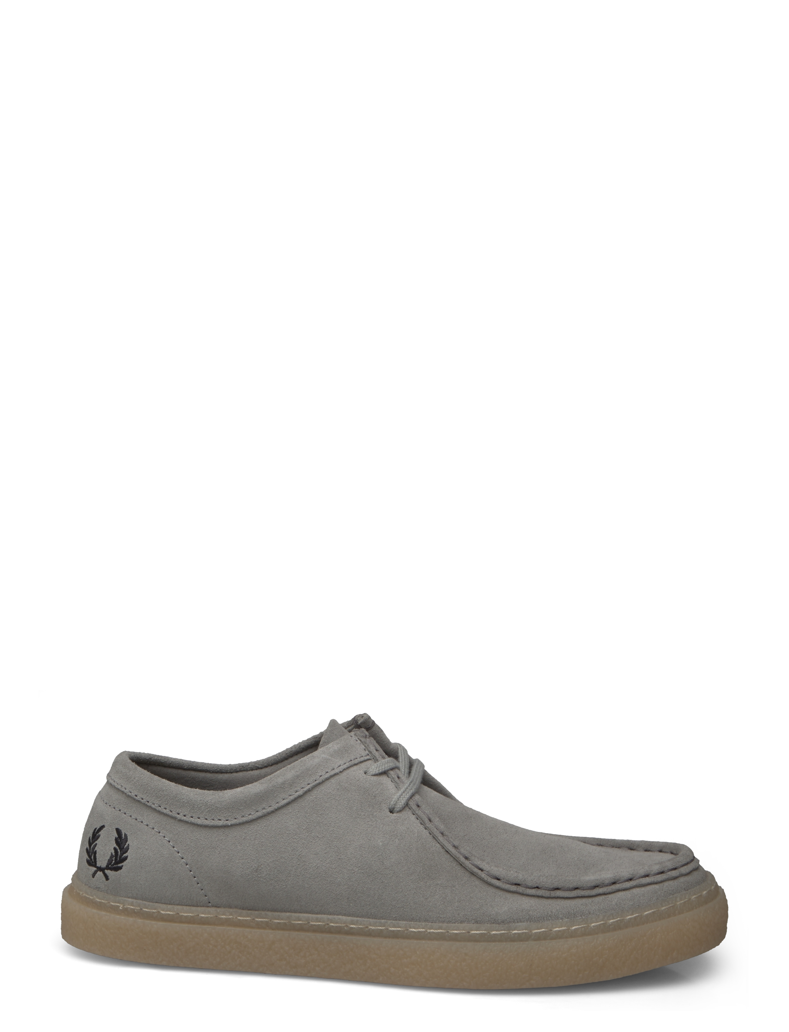 Fred Perry - DAWSON LOW SUEDE - mænd - limestone / black - 1