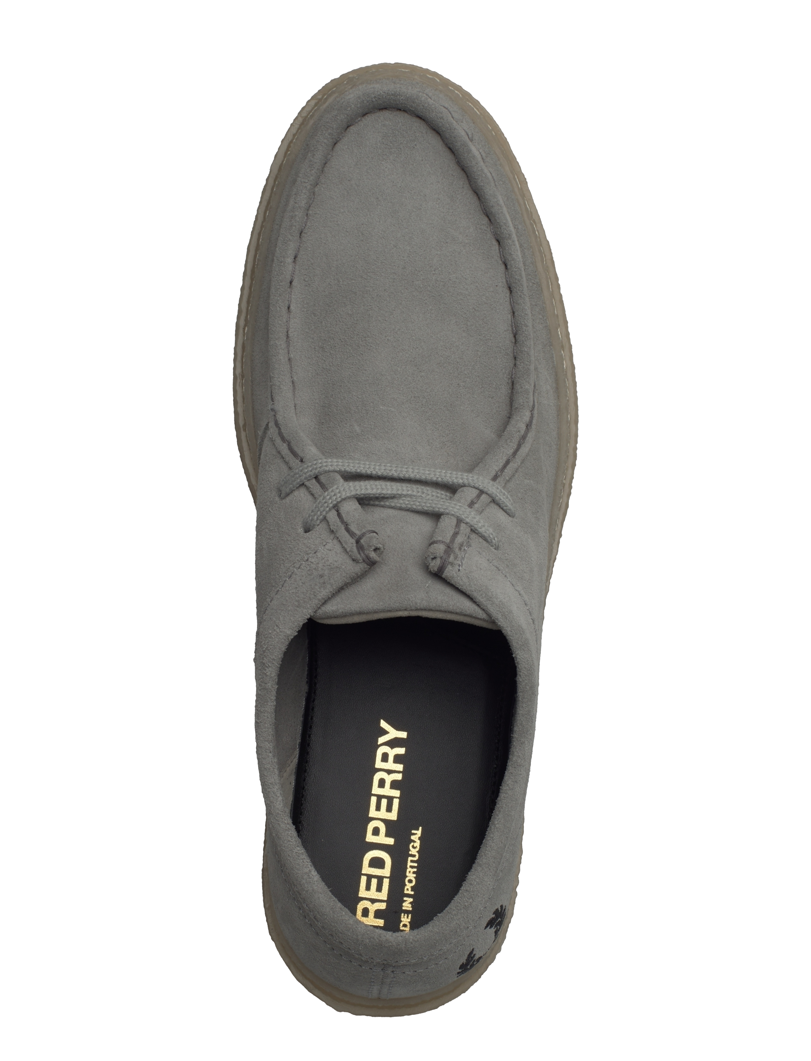 Fred Perry - DAWSON LOW SUEDE - mænd - limestone / black - 3
