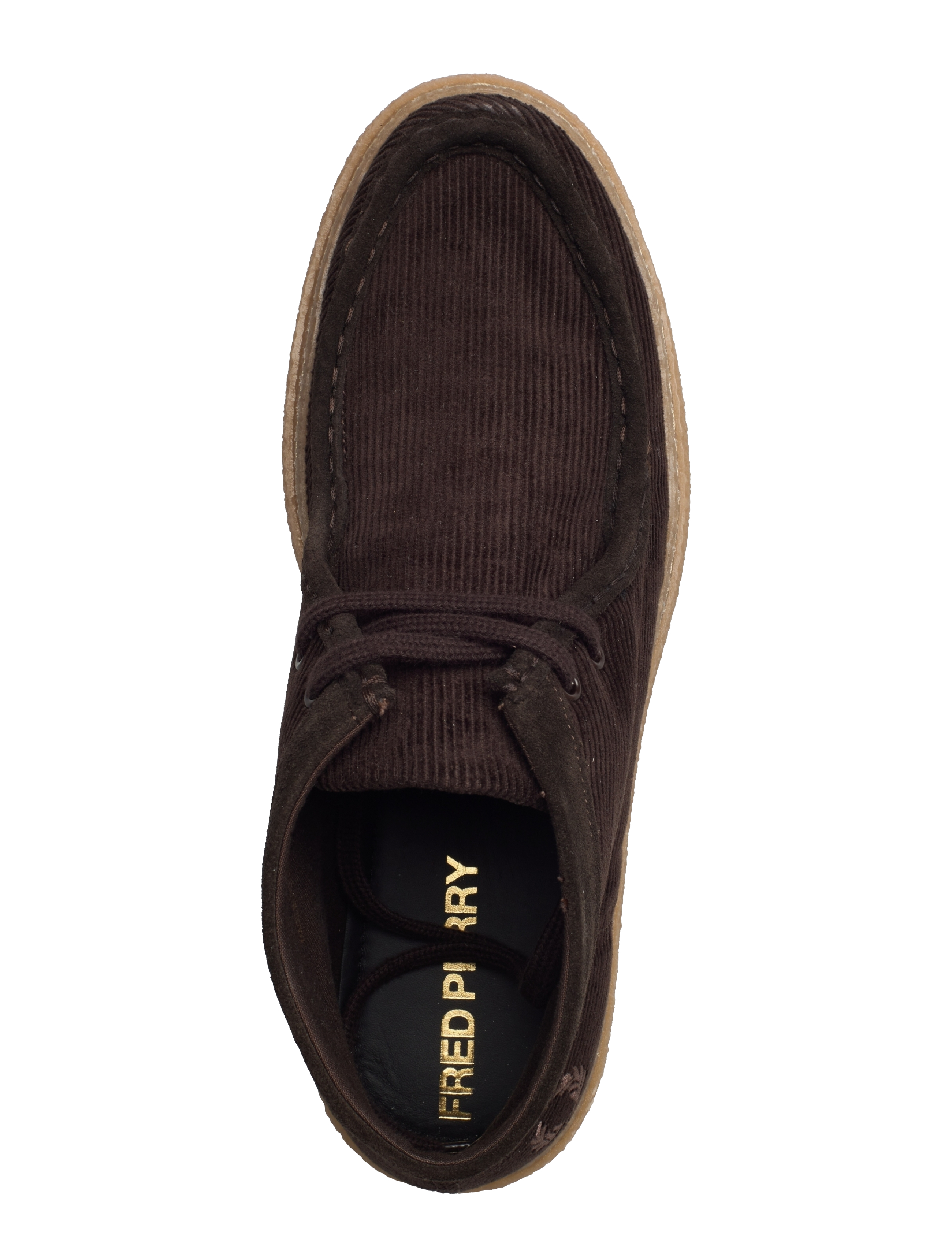 Fred Perry - DAWSON MID CORDUROY - dark chocolate - 3