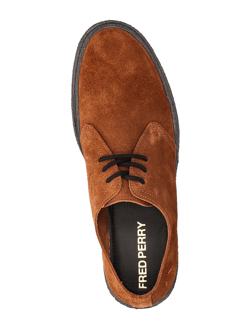 Fred Perry - LINDEN SUEDE - niedriger schnitt - ginger - 3