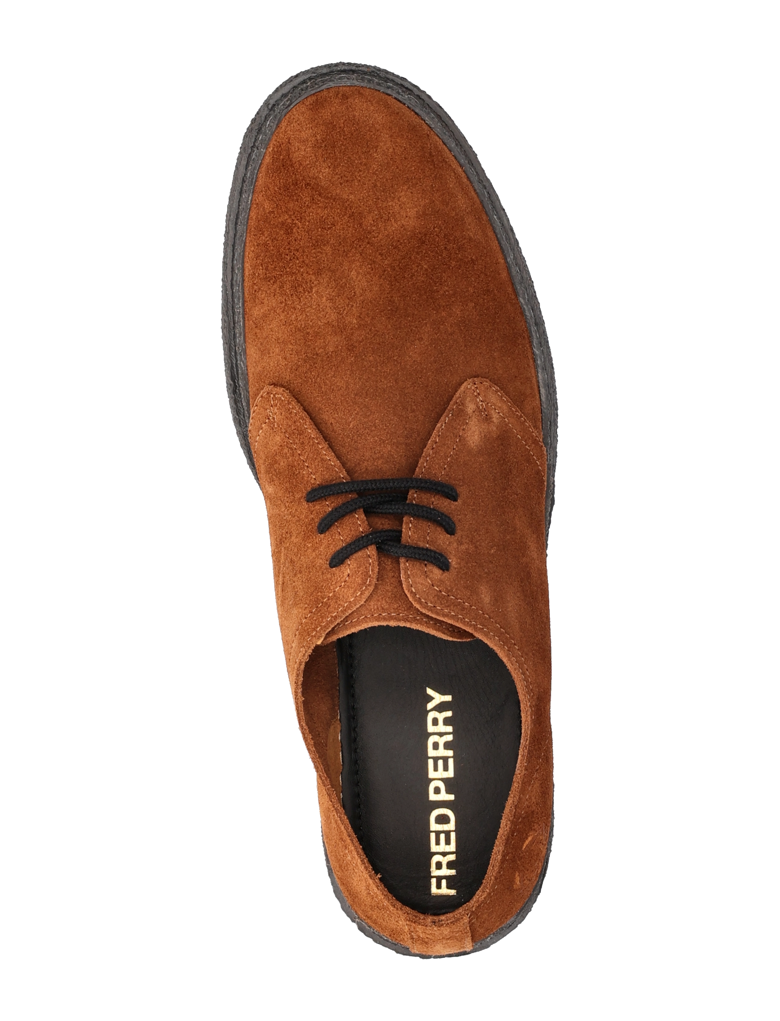 Fred Perry - LINDEN SUEDE - kõrge säärega tossud - ginger - 3