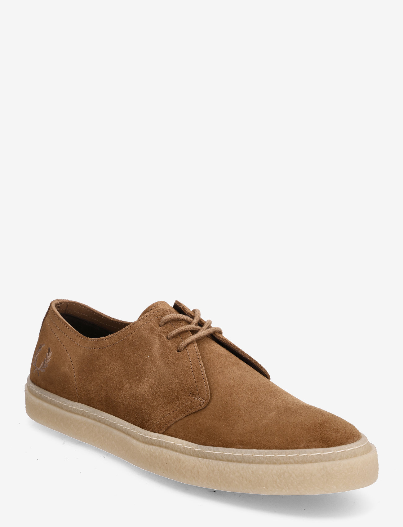 Fred Perry - LINDEN SUEDE - formelle sneakers - shaded stone - 0