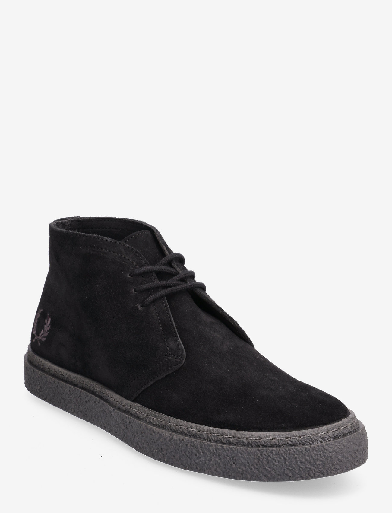 Fred Perry - HAWLEY SUEDE - aavikkokengät - black - 0