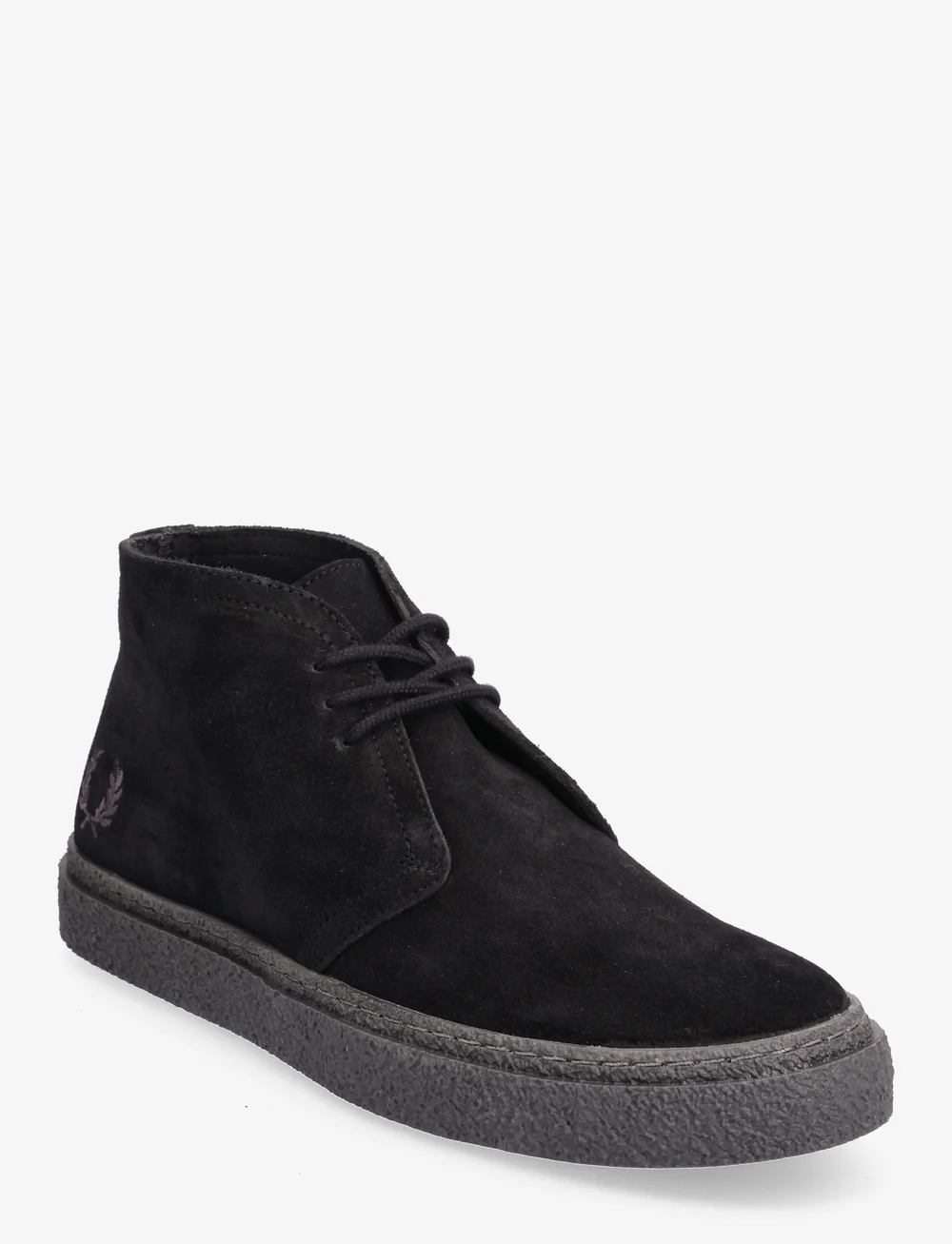 Fred Perry - HAWLEY SUEDE - Ökenkängor - black - 0