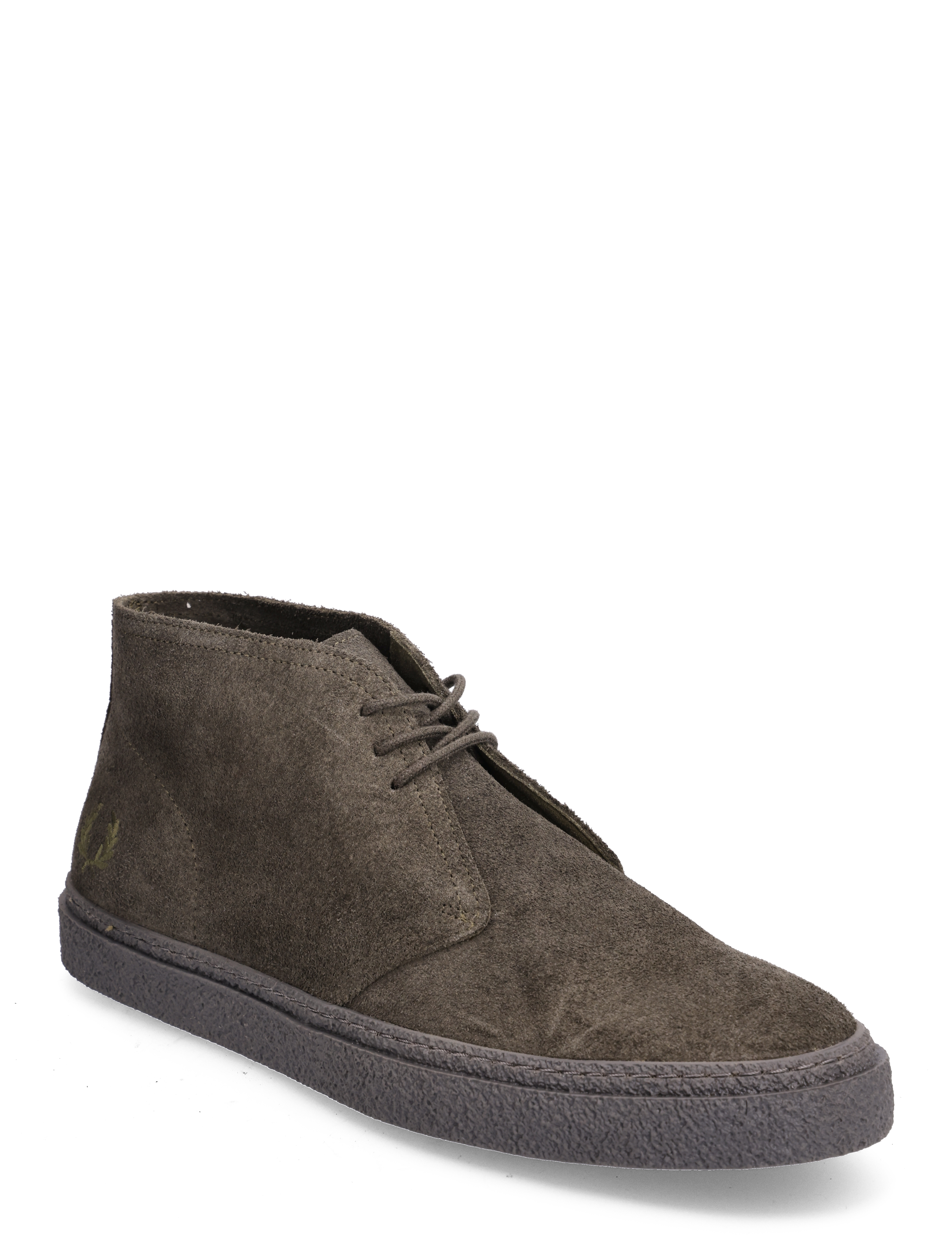 Fred Perry HAWLEY SUEDE - Kängor - FIELD GREEN / khaki/green