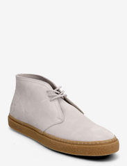 Fred Perry - HAWLEY SUEDE - shop etter anledning - light oyster - 0