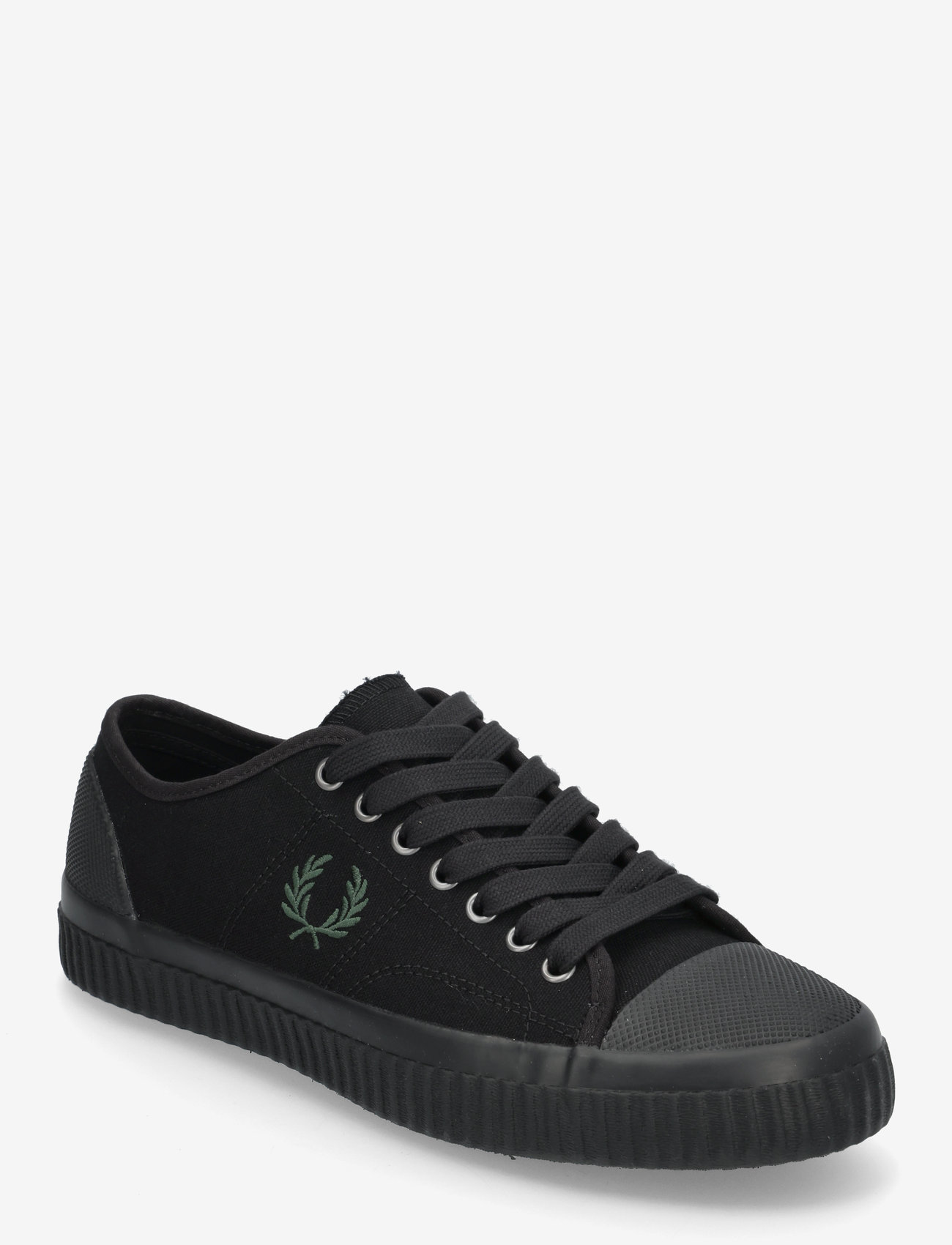 Fred Perry - HUGHES LOW CANVAS - black - 0