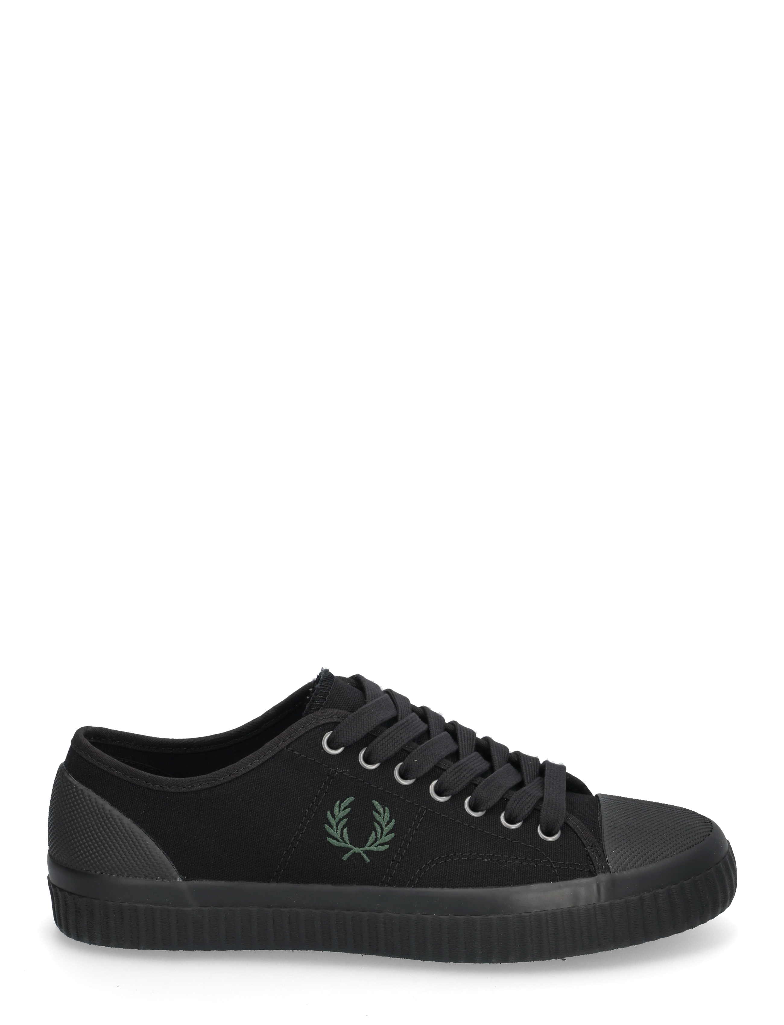Fred Perry - HUGHES LOW CANVAS - niedriger schnitt - black - 1