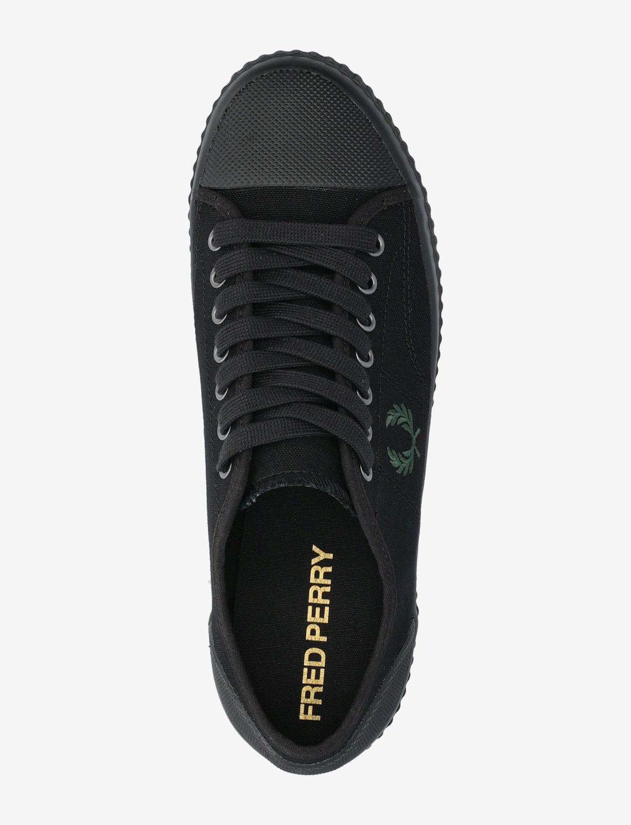 Fred Perry - HUGHES LOW CANVAS - black - 3