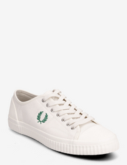 Fred Perry - HUGHES LOW CANVAS - lave sneakers - light ecru - 0