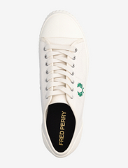 Fred Perry - HUGHES LOW CANVAS - lav ankel - light ecru - 3