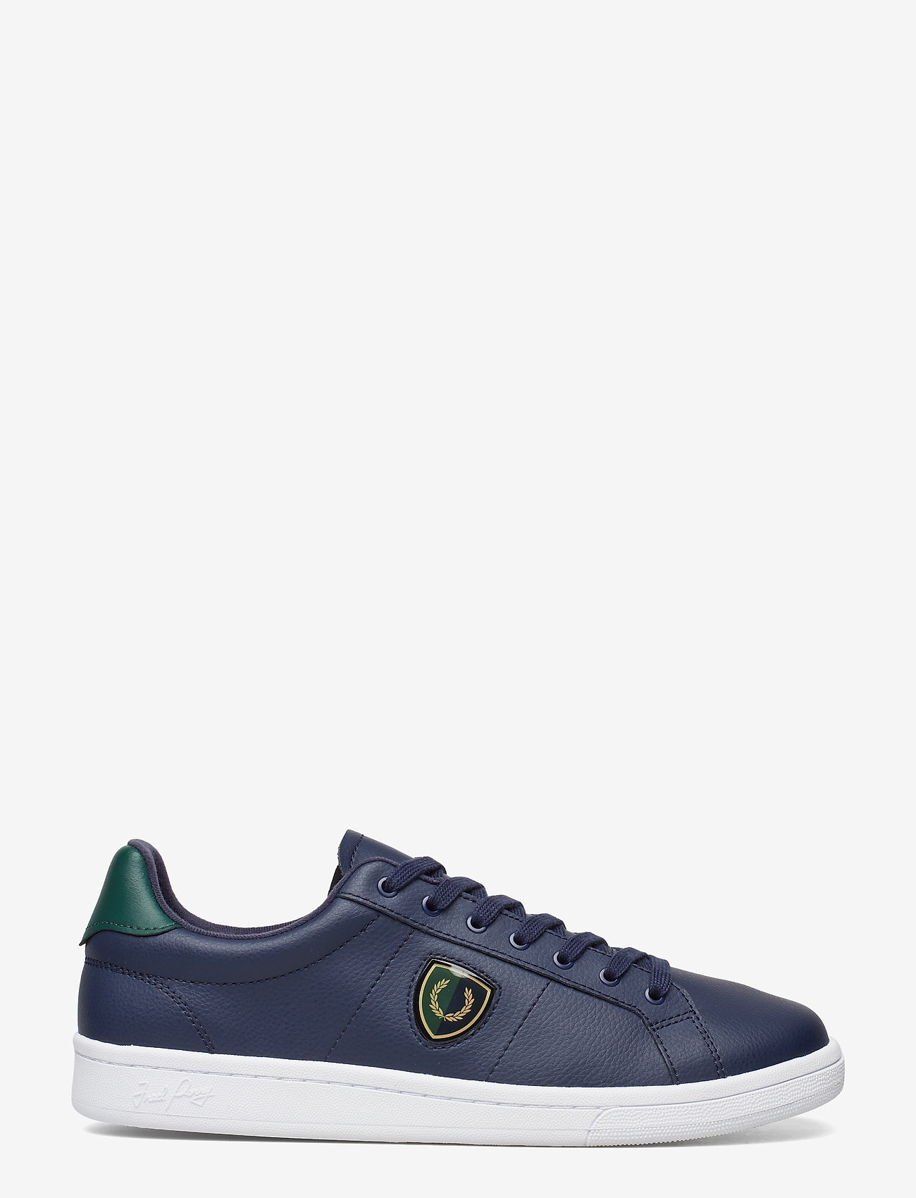 Fred Perry - B721 LTH/SHIELDS BADGE - carbon blue - 2