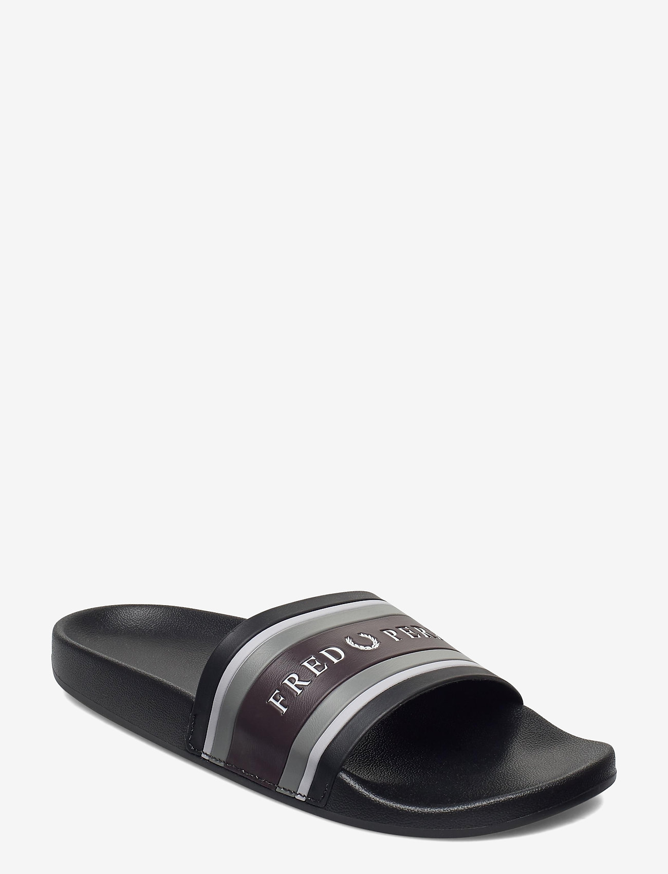 Fred Perry - SLIDER DEBOSSED - black - 0