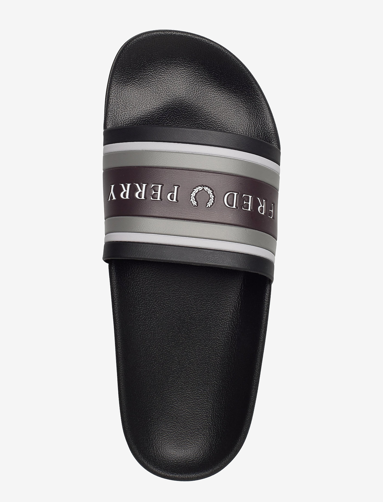 Fred Perry - SLIDER DEBOSSED - black - 3