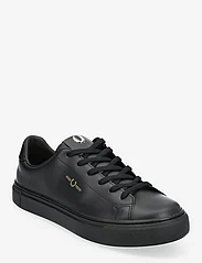 Fred Perry - B71 LEATHER - lav ankel - black/gold - 0
