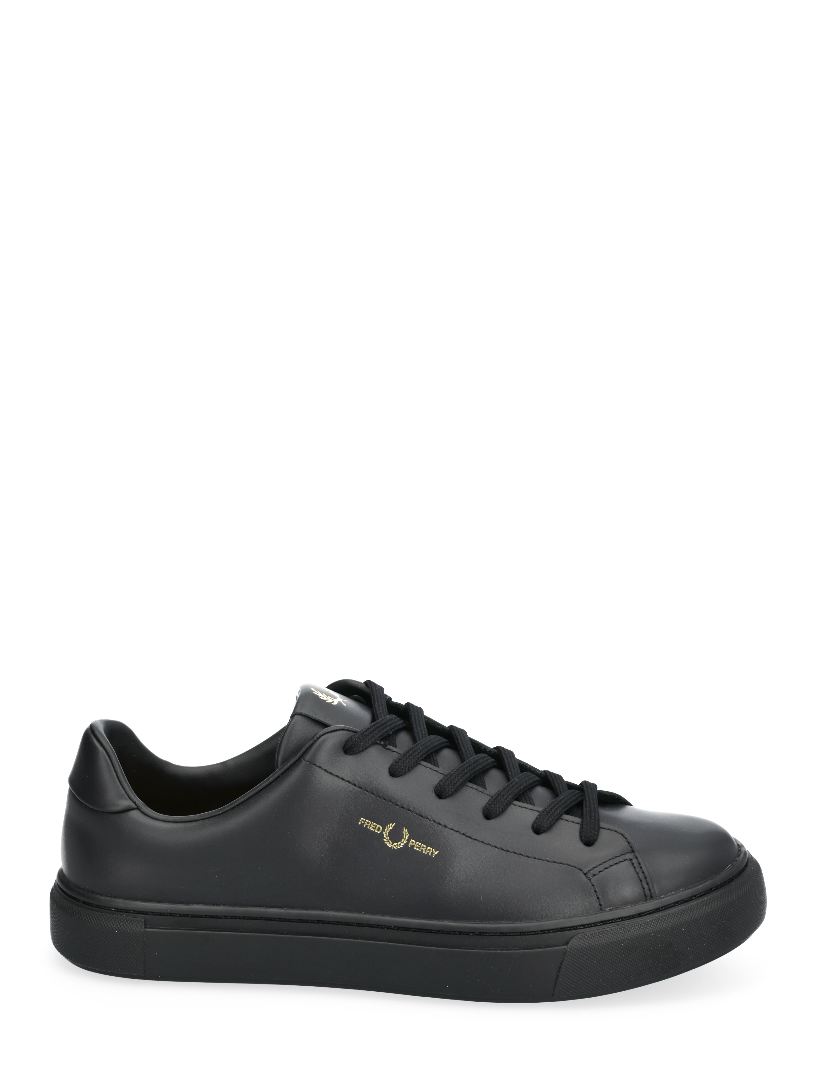 Fred Perry - B71 LEATHER - men - black/gold - 1