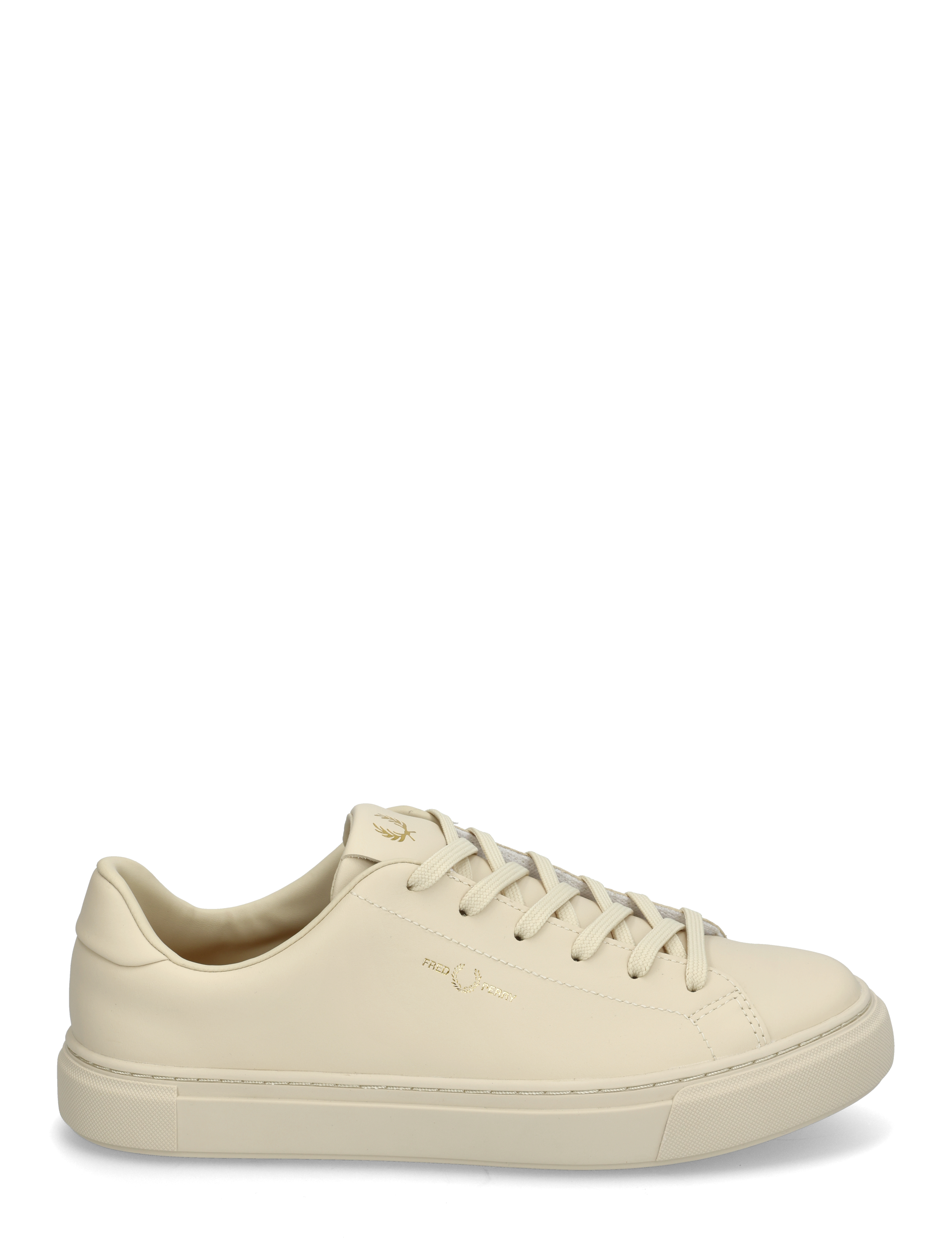 Fred Perry - B71 LEATHER - män - oatmeal/gold - 1