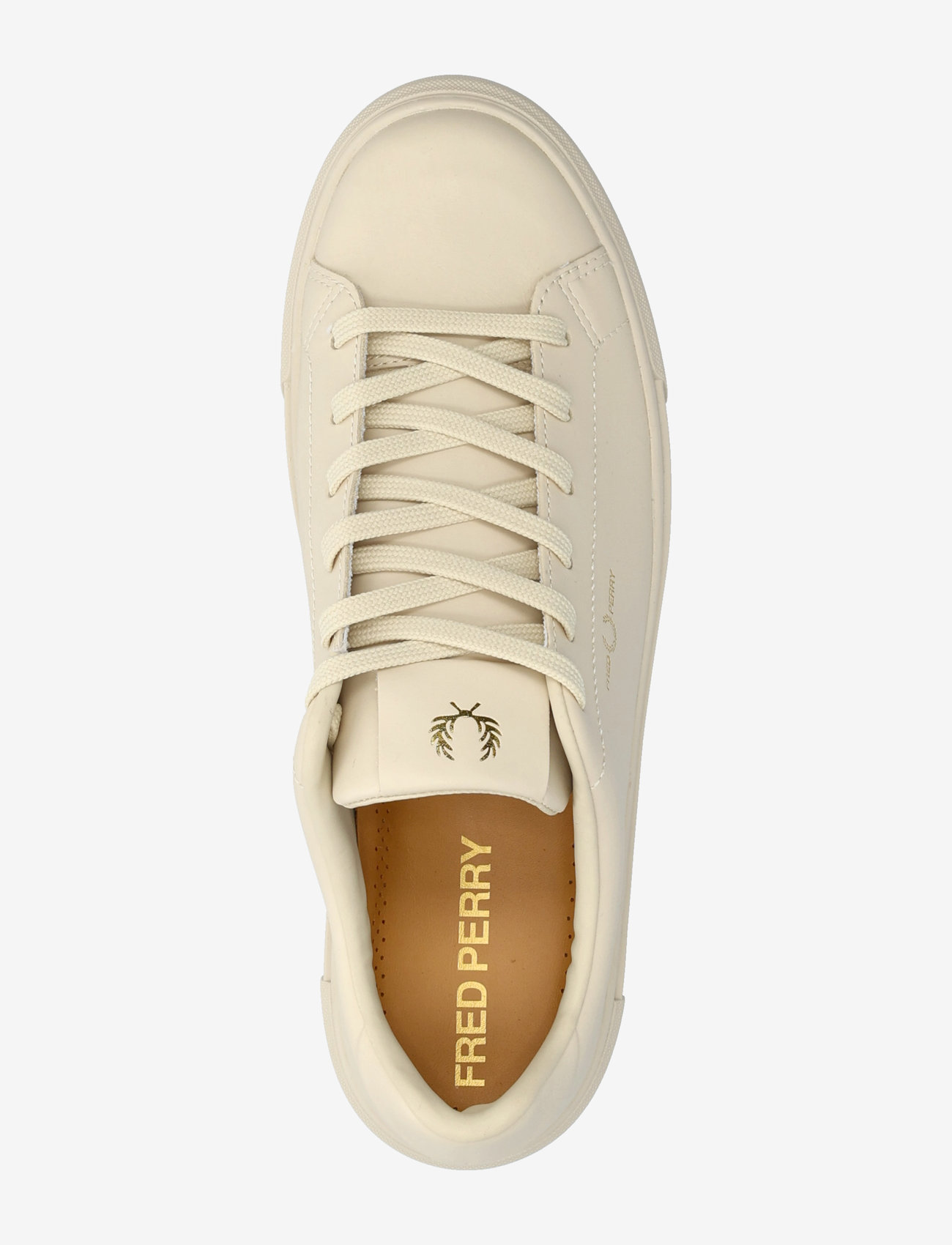 Fred Perry - B71 LEATHER - lave sneakers - oatmeal/gold - 3