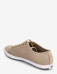 Fred Perry - KINGSTON HEAVY CANVAS/SUEDE - low tops - warm stone - 2