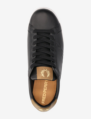 Fred Perry - B721 LEATHER/BRANDED - lav ankel - black - 3