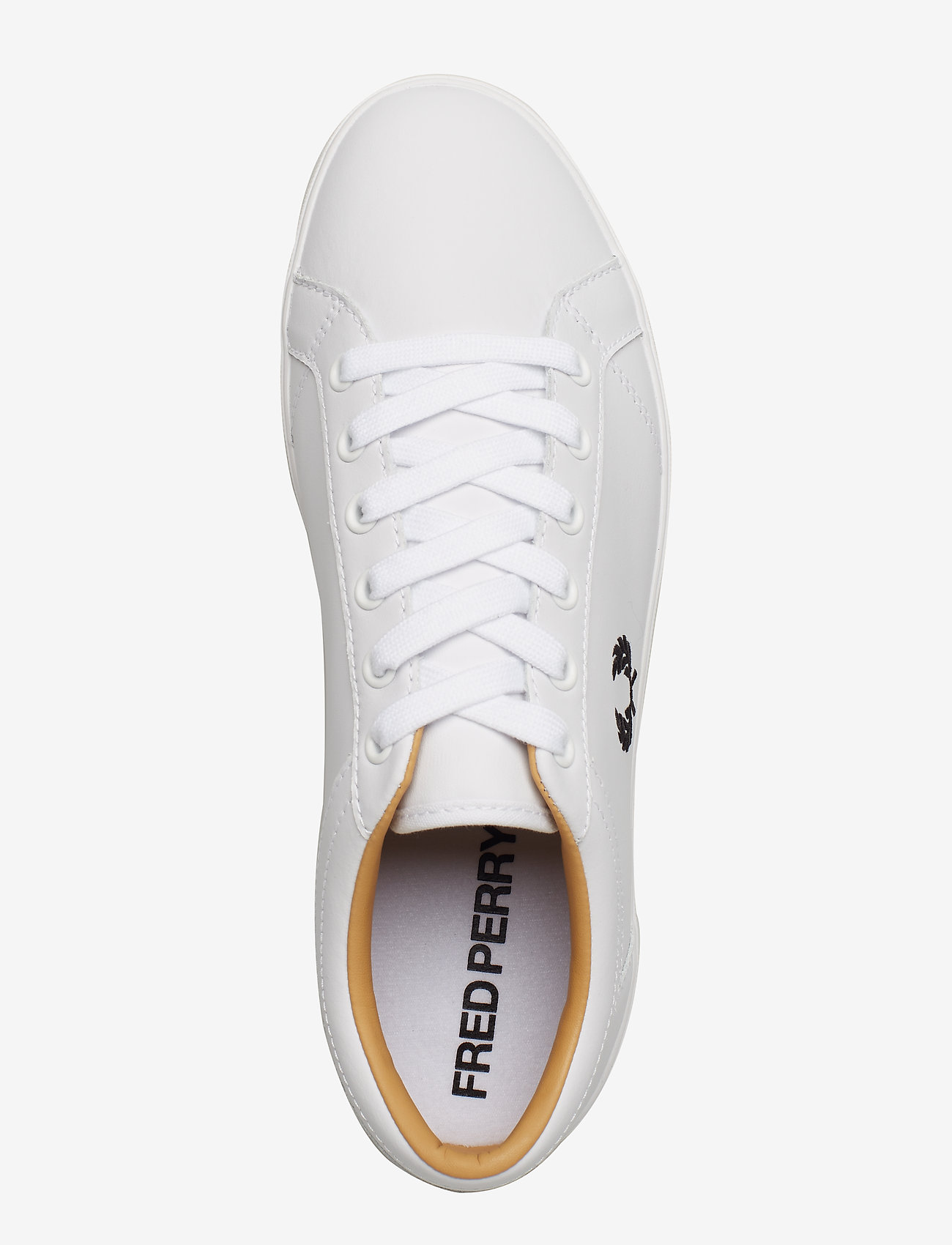 Fred Perry - BASELINE LEATHER - white - 3