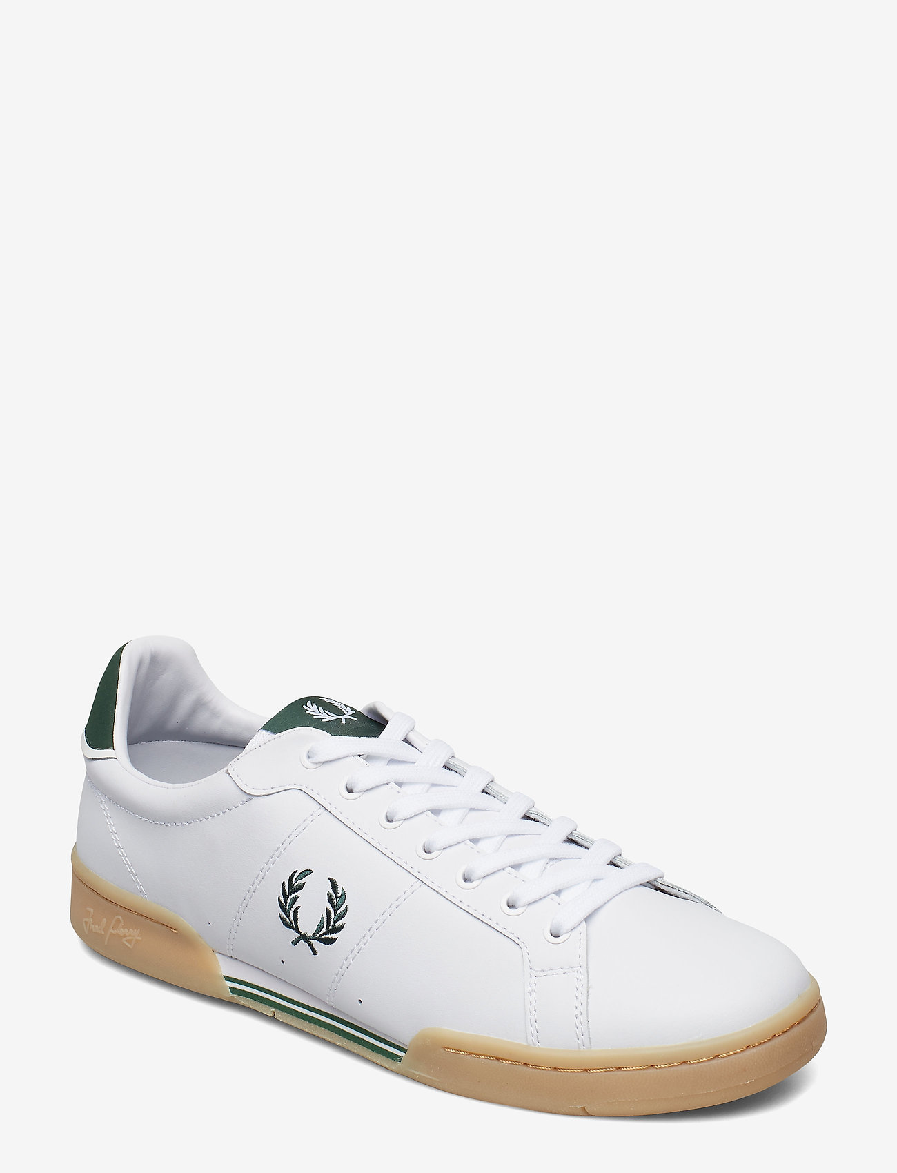 Fred Perry - B722 LEATHER - lave sneakers - white - 0
