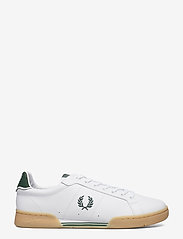 Fred Perry - B722 LEATHER - lav ankel - white - 1