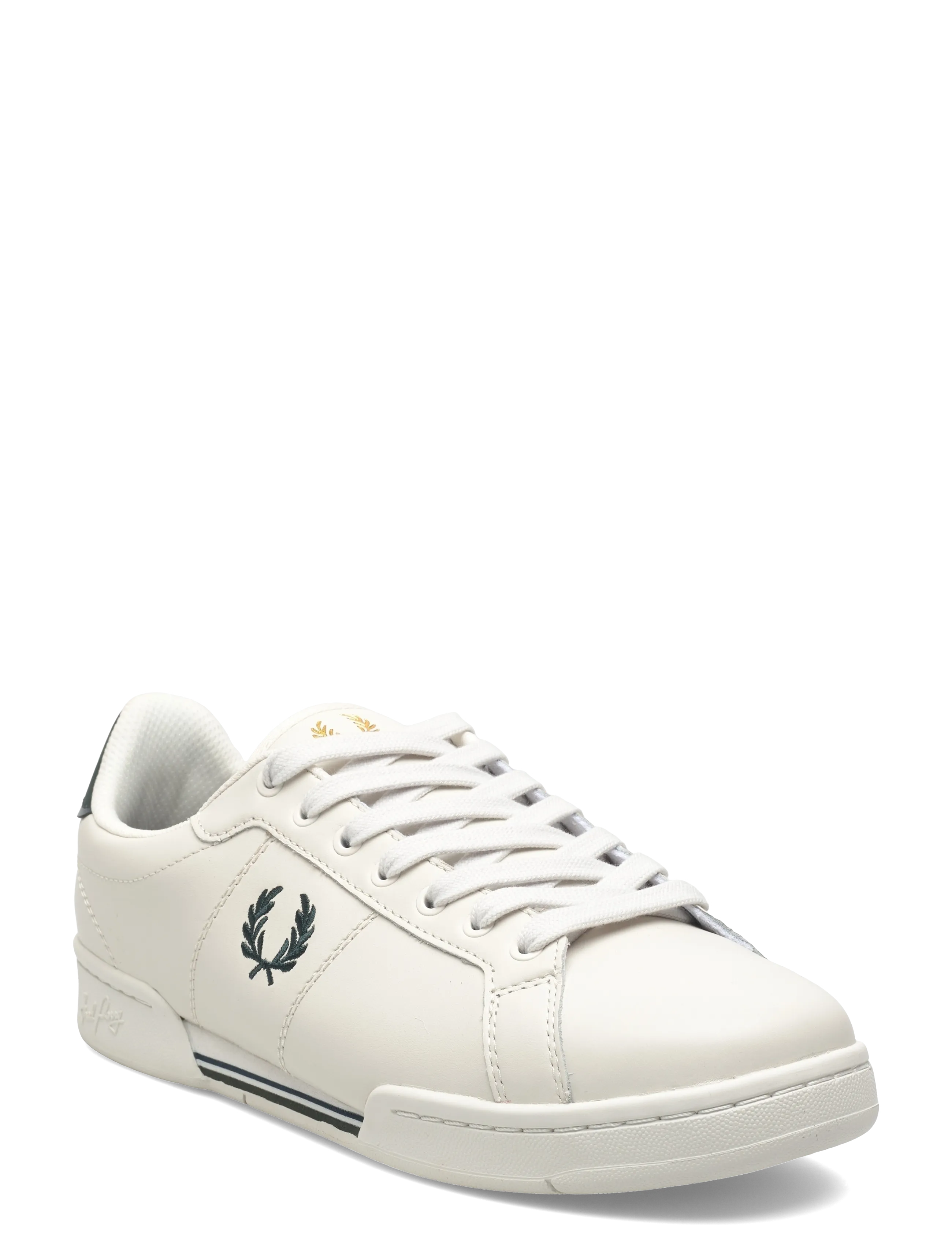 Fred Perry B722 LEATHER - Skor - PORCELAIN / cream