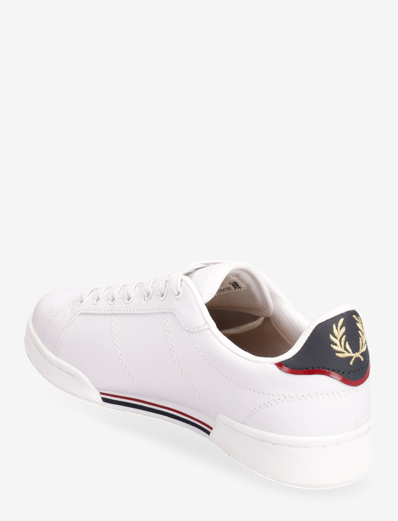 Fred Perry - B722 LEATHER - konfirmationstøj - white/navy - 2
