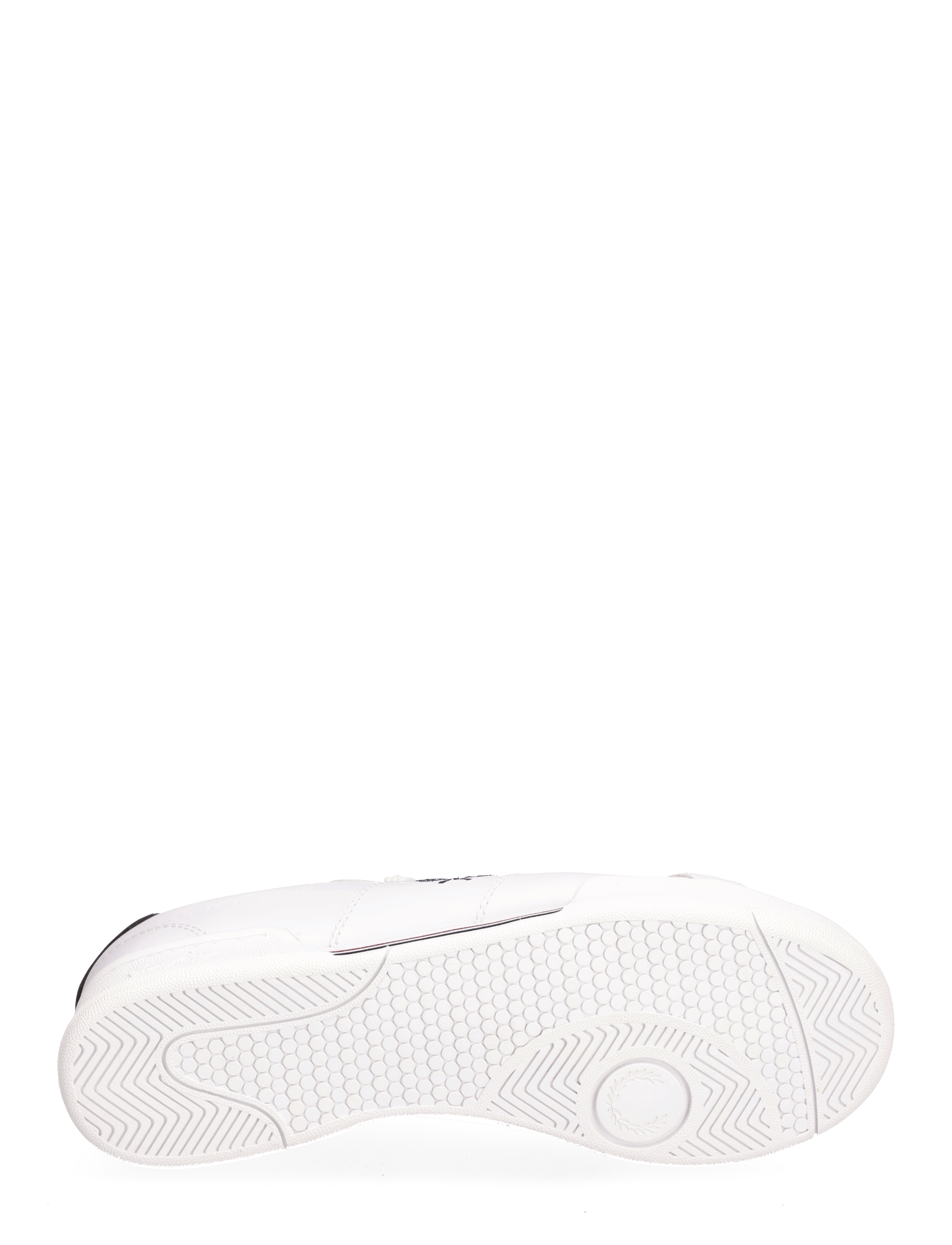 Fred Perry - B722 LEATHER - confirmation - white/navy - 4