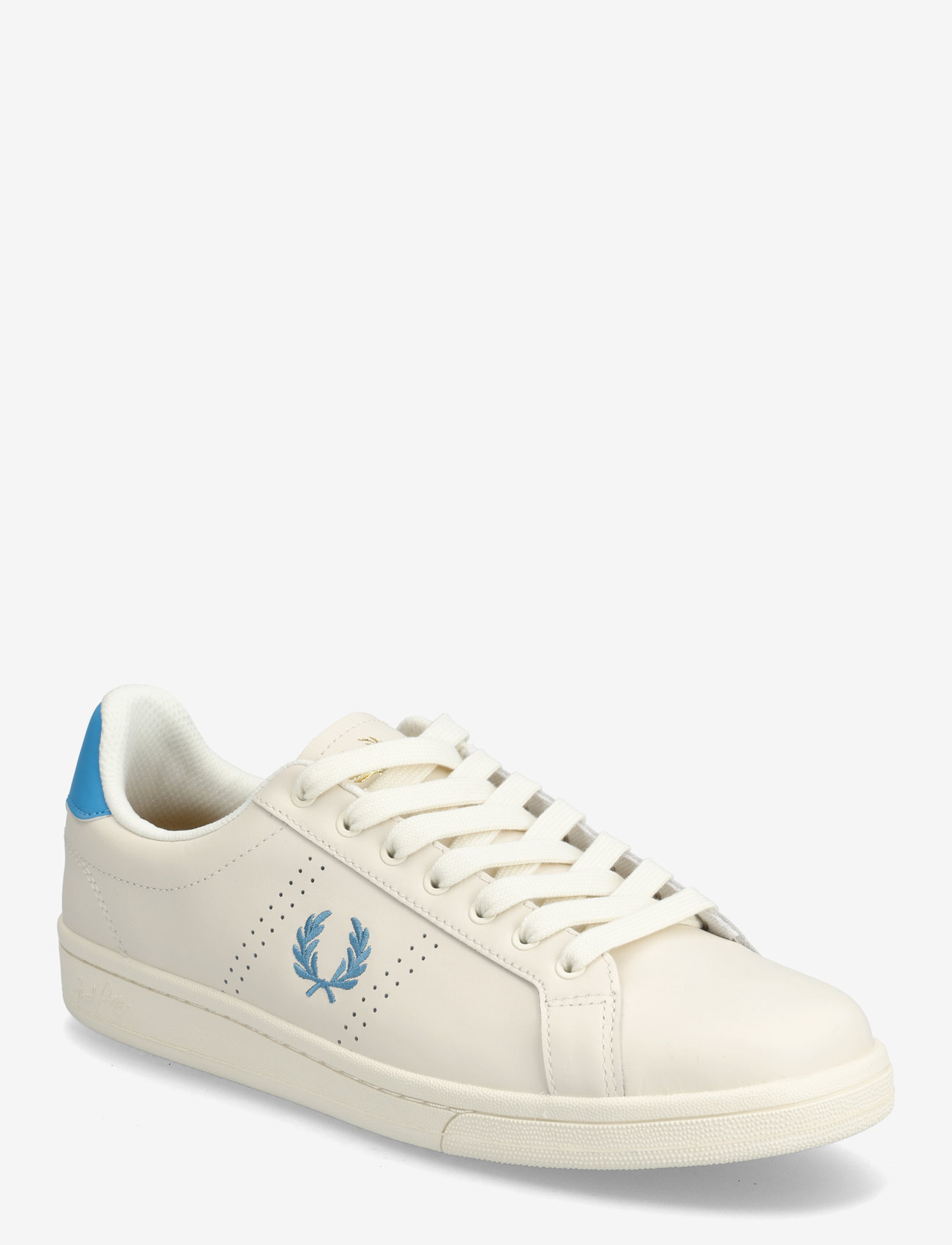 Fred Perry - B721 LEATHER - ecru - 0