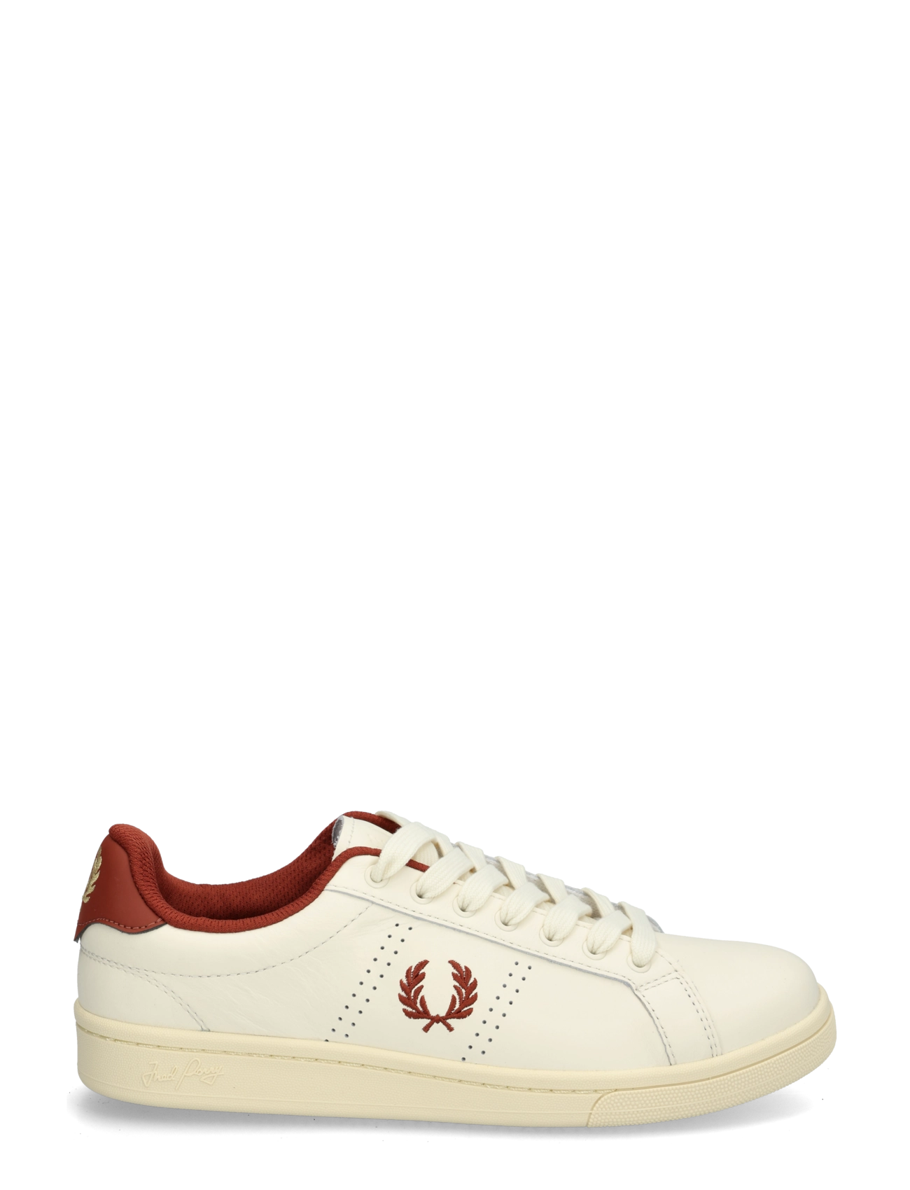 Fred Perry - B721 LEATHER - lave sneakers - ecru - 2