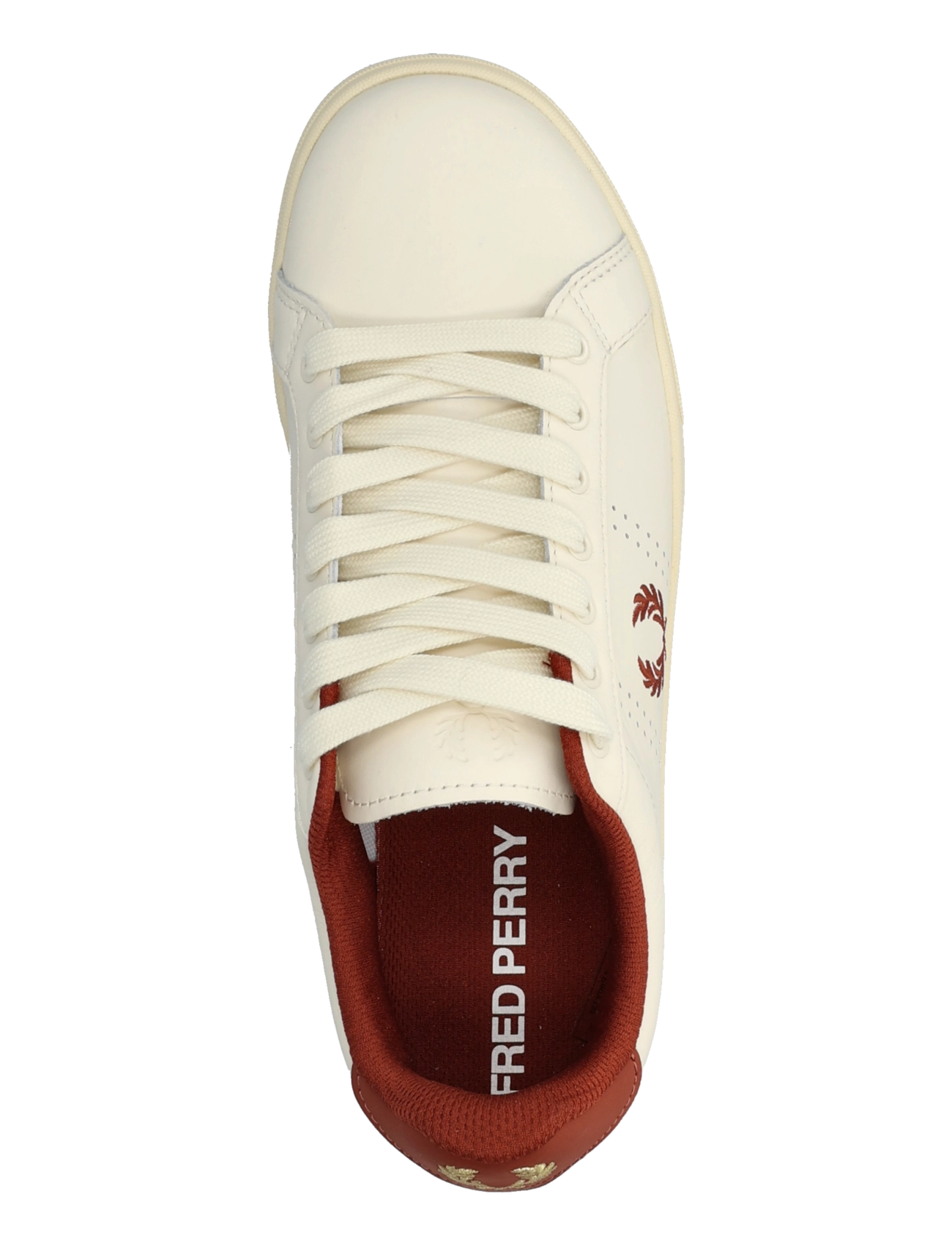 Fred Perry - B721 LEATHER - lave sneakers - ecru - 3
