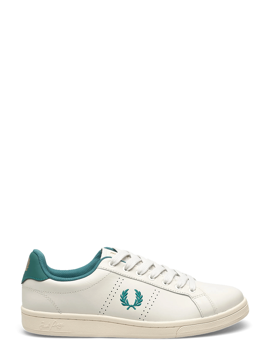 Fred Perry - B721 LEATHER - madala säärega - porcelain - 1